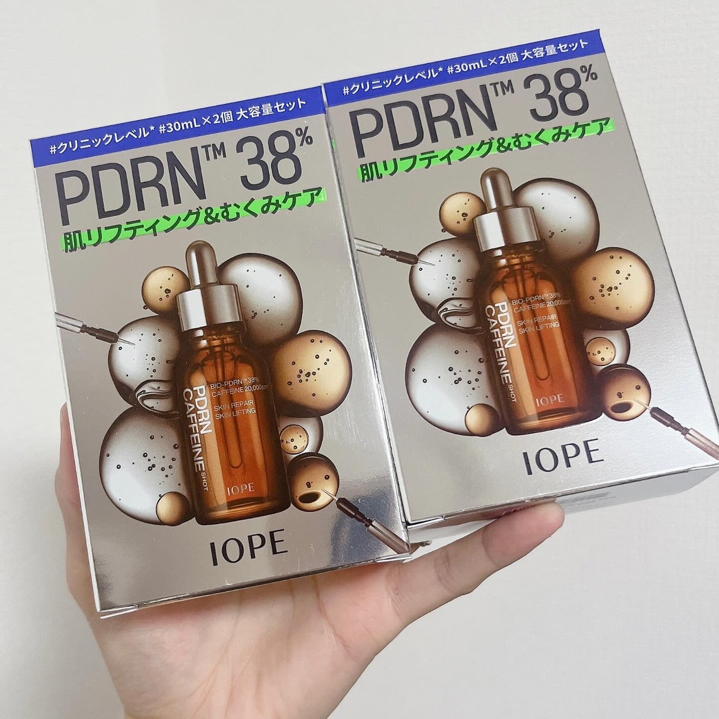 PDRNカフェインショット/IOPE/美容液を使ったクチコミ(1枚目)