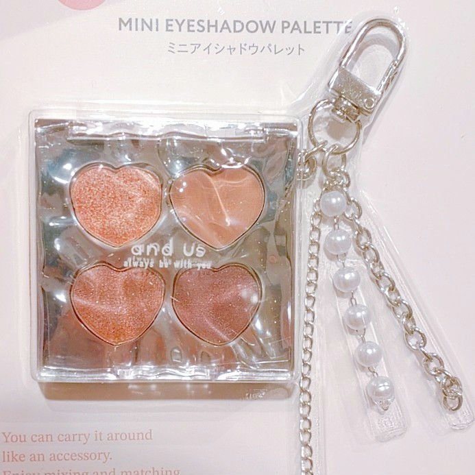 ミニアイシャドウパレット/and us/アイシャドウパレットを使ったクチコミ（1枚目）