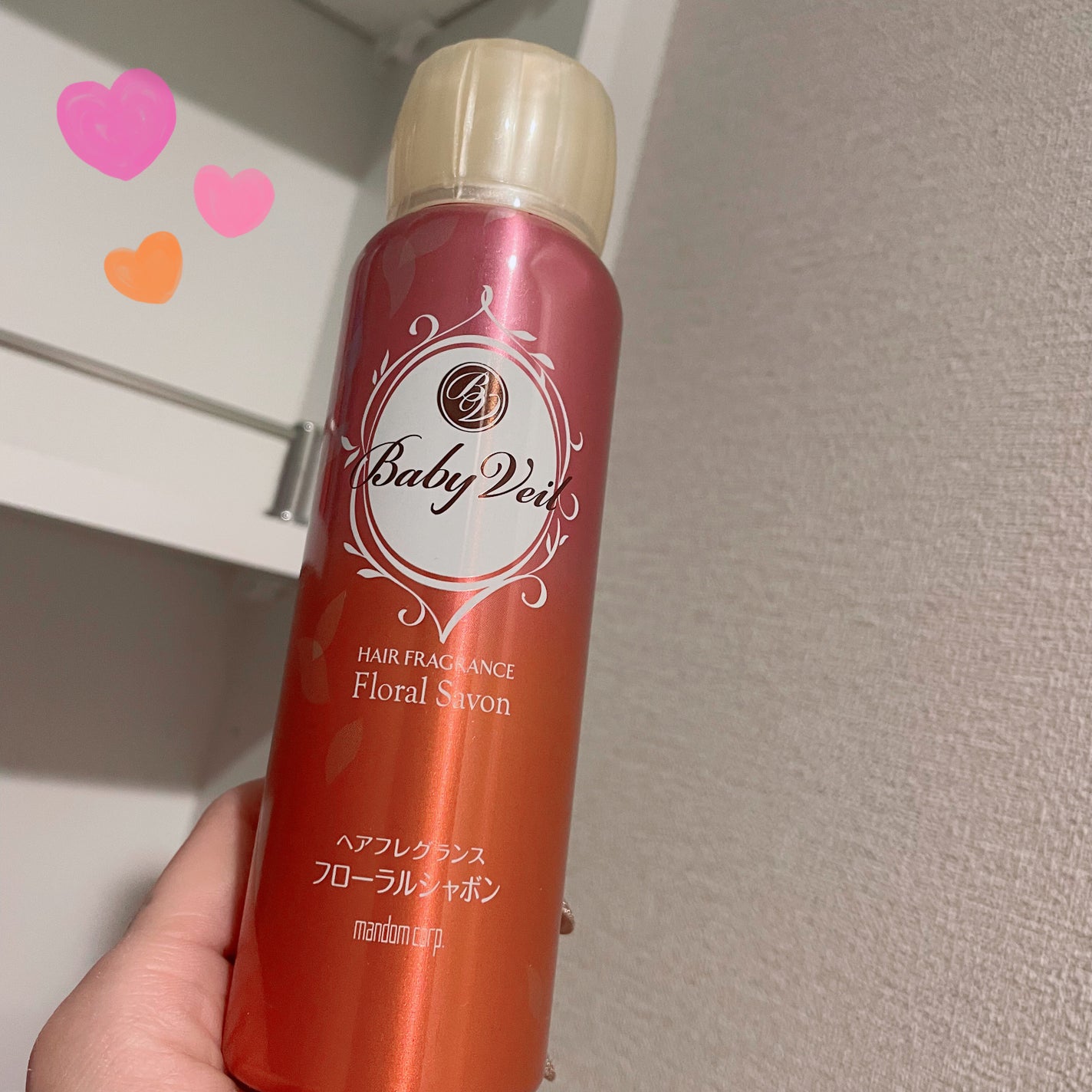 ベビーベール ヘアフレグランス フローラルシャボン/マンダム/ヘアミストを使ったクチコミ(1枚目)