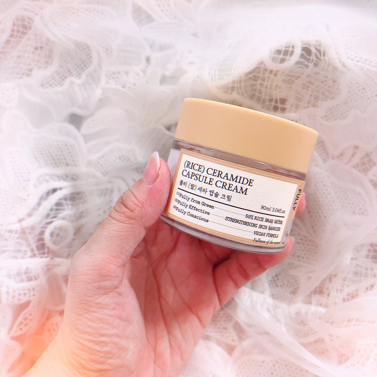 米セラミドカプセルクリーム/FULLY/フェイスクリームを使ったクチコミ(2枚目)