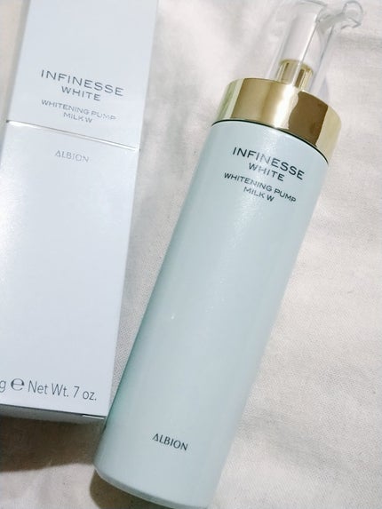 アンフィネスホワイト ホワイトニング パンプ ミルク/ALBION/乳液を使ったクチコミ(1枚目)