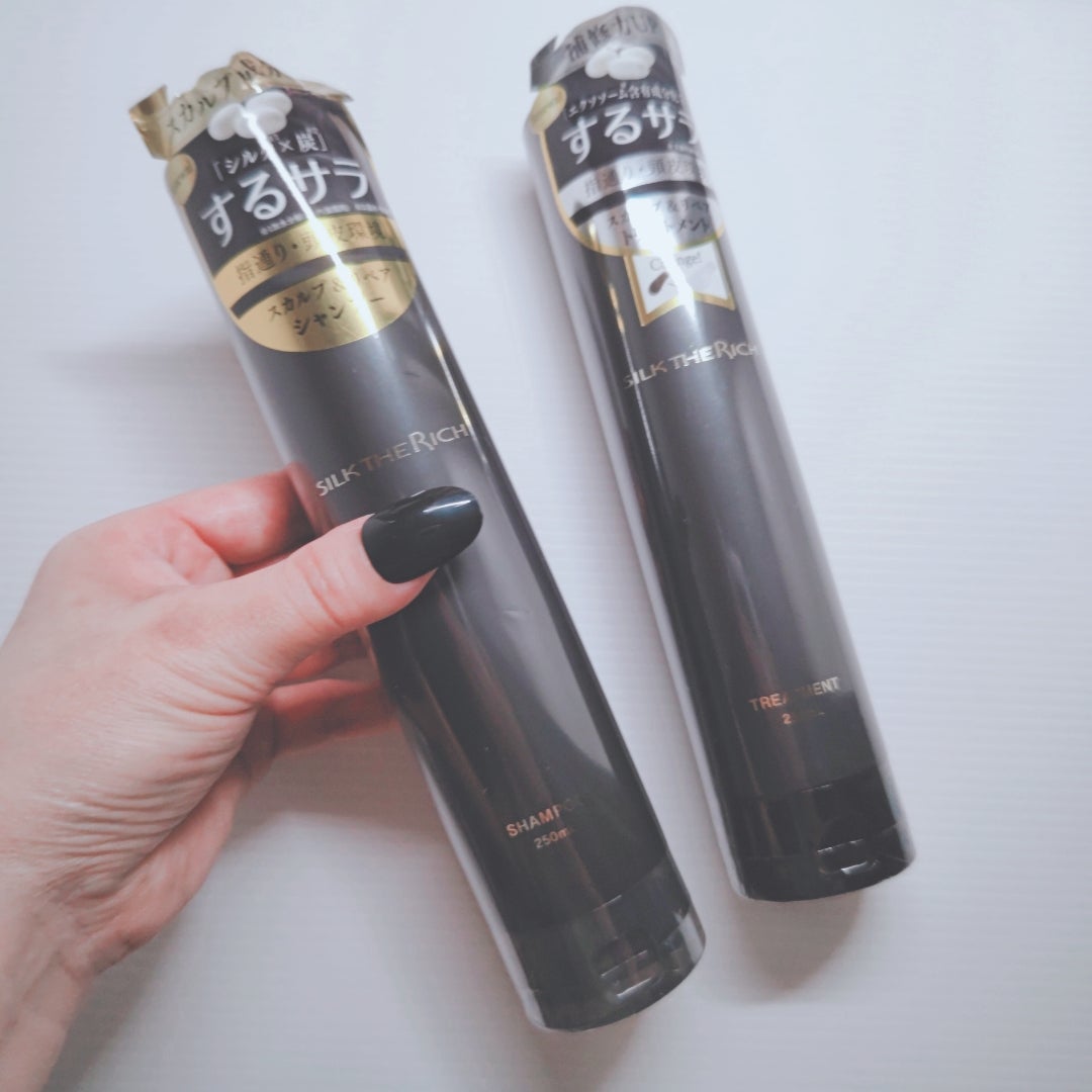SILK THE RICH スカルプ&リペア シャンプー・トリートメント/SILK THE RICH/市販シャンプーを使ったクチコミ（1枚目）