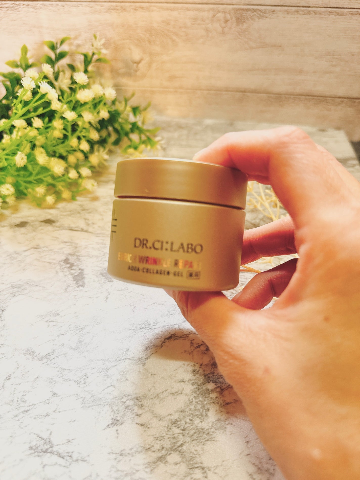 薬用アクアコラーゲンゲル エンリッチリンクルリペア/ドクターシーラボⓇ/フェイスクリームを使ったクチコミ(4枚目)