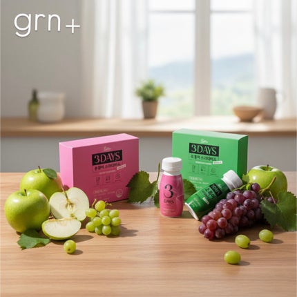 ピンク&グリーン ダイエット スリーデイズ  season2/grn+/美容サプリメントを使ったクチコミ(1枚目)