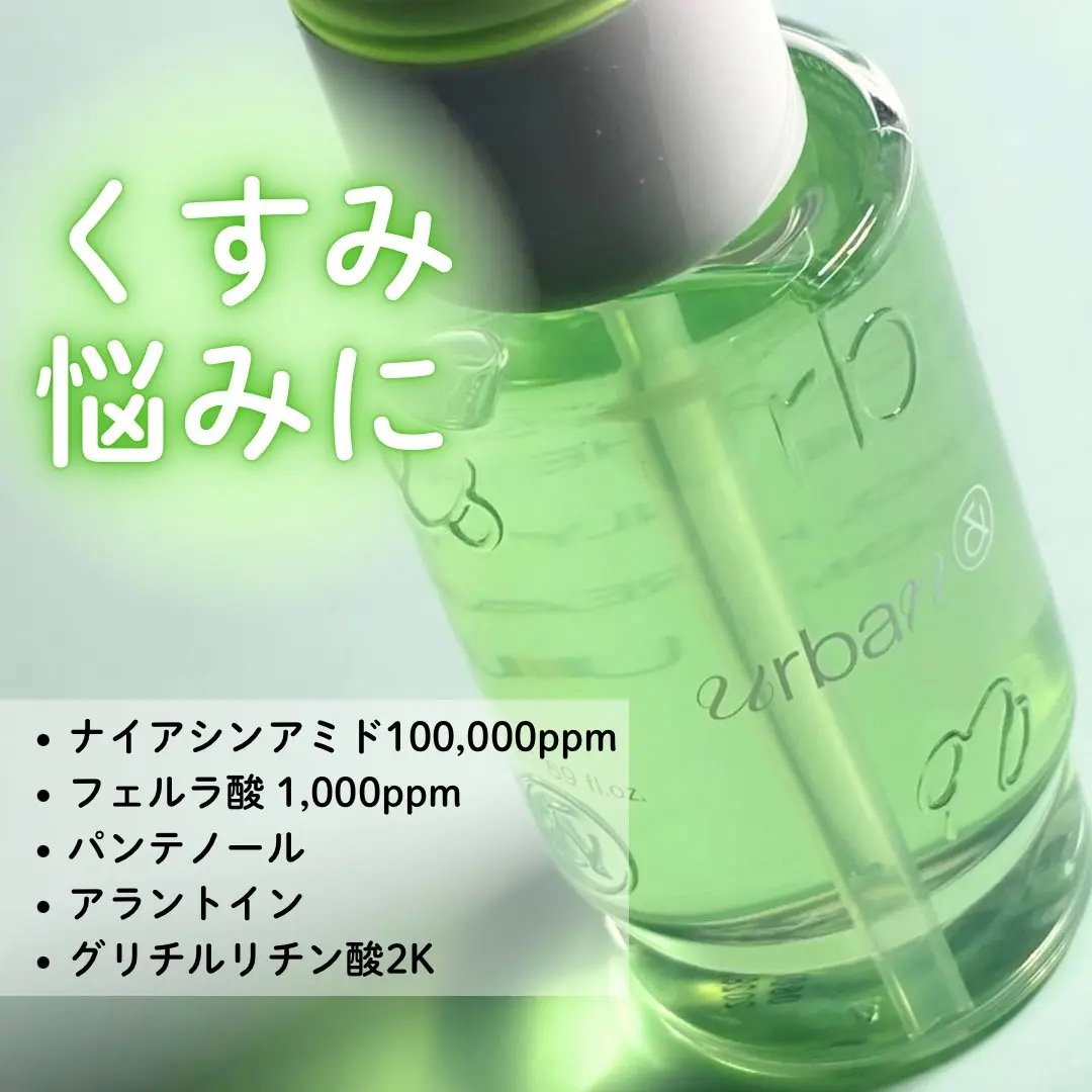 G3ナイアシンセラム/urbanand/美容液を使ったクチコミ（2枚目）