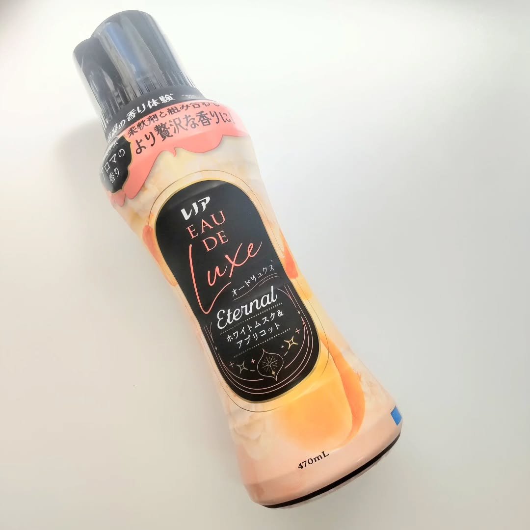 レノアオードリュクスビーズ ホワイトムスク＆アプリコット/レノア/柔軟剤を使ったクチコミ（1枚目）