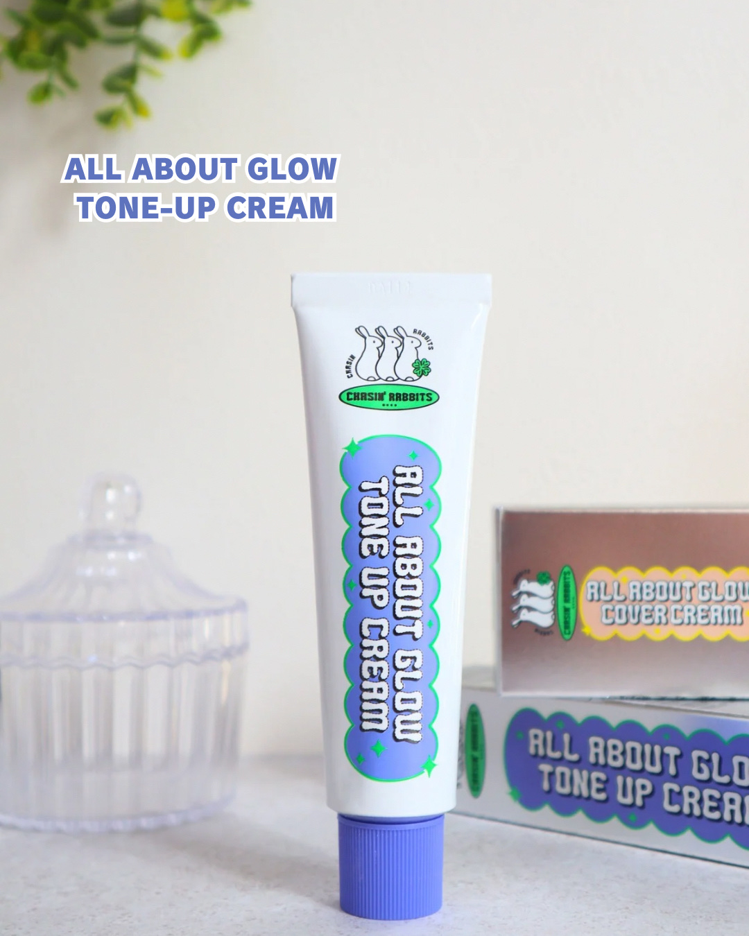 オールアバウトグロウトーンアップクリーム/CHASIN'RABBITS/化粧下地を使ったクチコミ（2枚目）