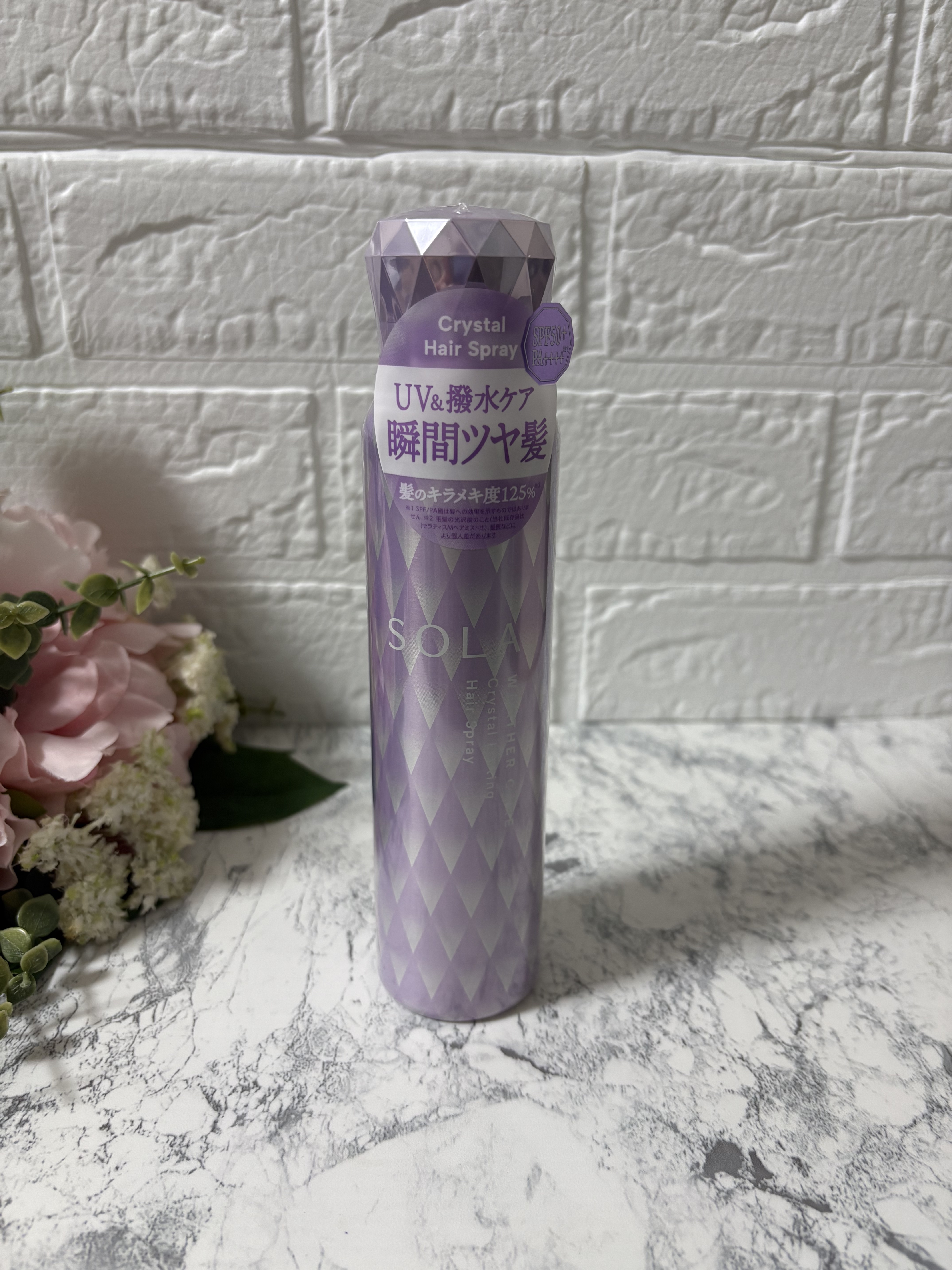 ソラ ウェザーケア クリスタルラスティング ヘアスプレー/SOLA WEATHER CARE/ヘアスプレーを使ったクチコミ（1枚目）