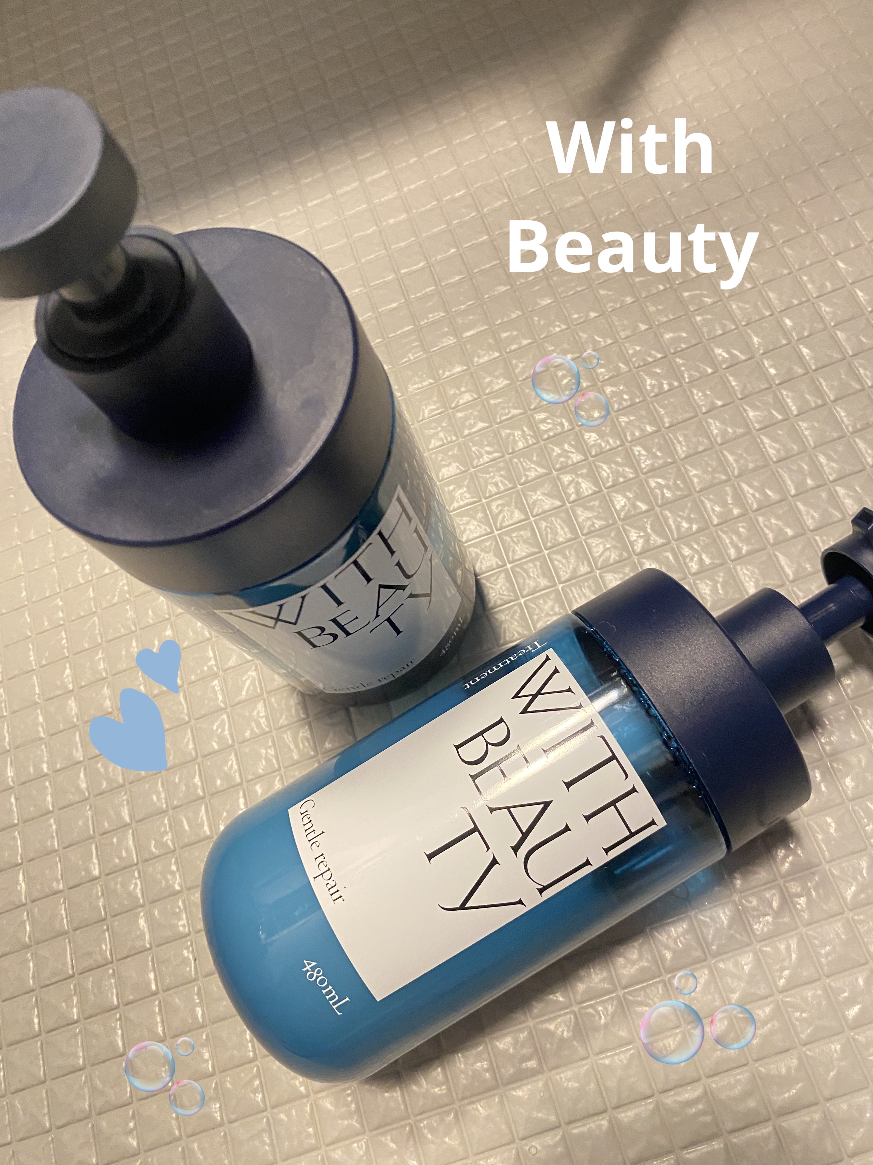 ジェントルリペア モイストシャンプー／トリートメント/WITH BEAUTY/市販シャンプーを使ったクチコミ（1枚目）