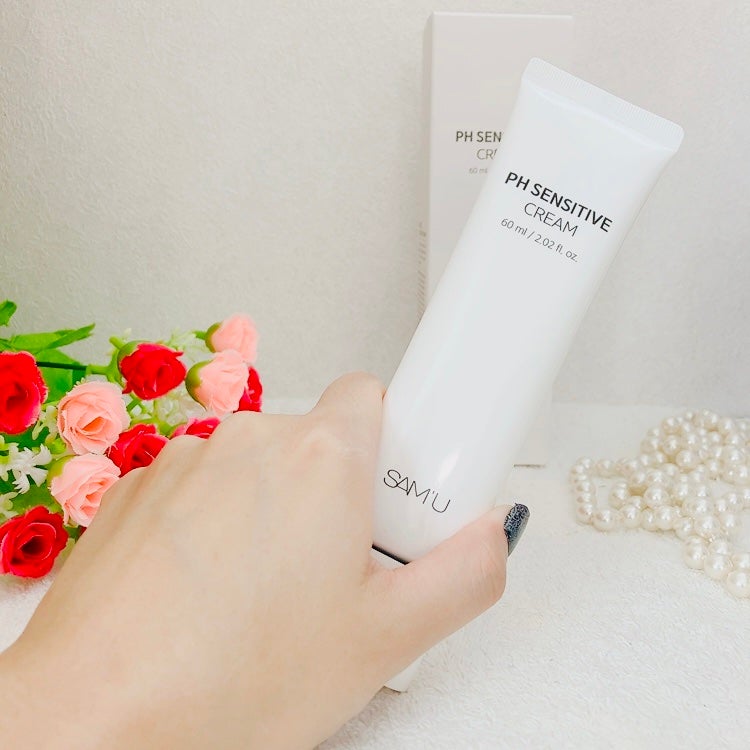 PHセンシティブクリームチューブ 60ml/SAM'U/フェイスクリームを使ったクチコミ(4枚目)