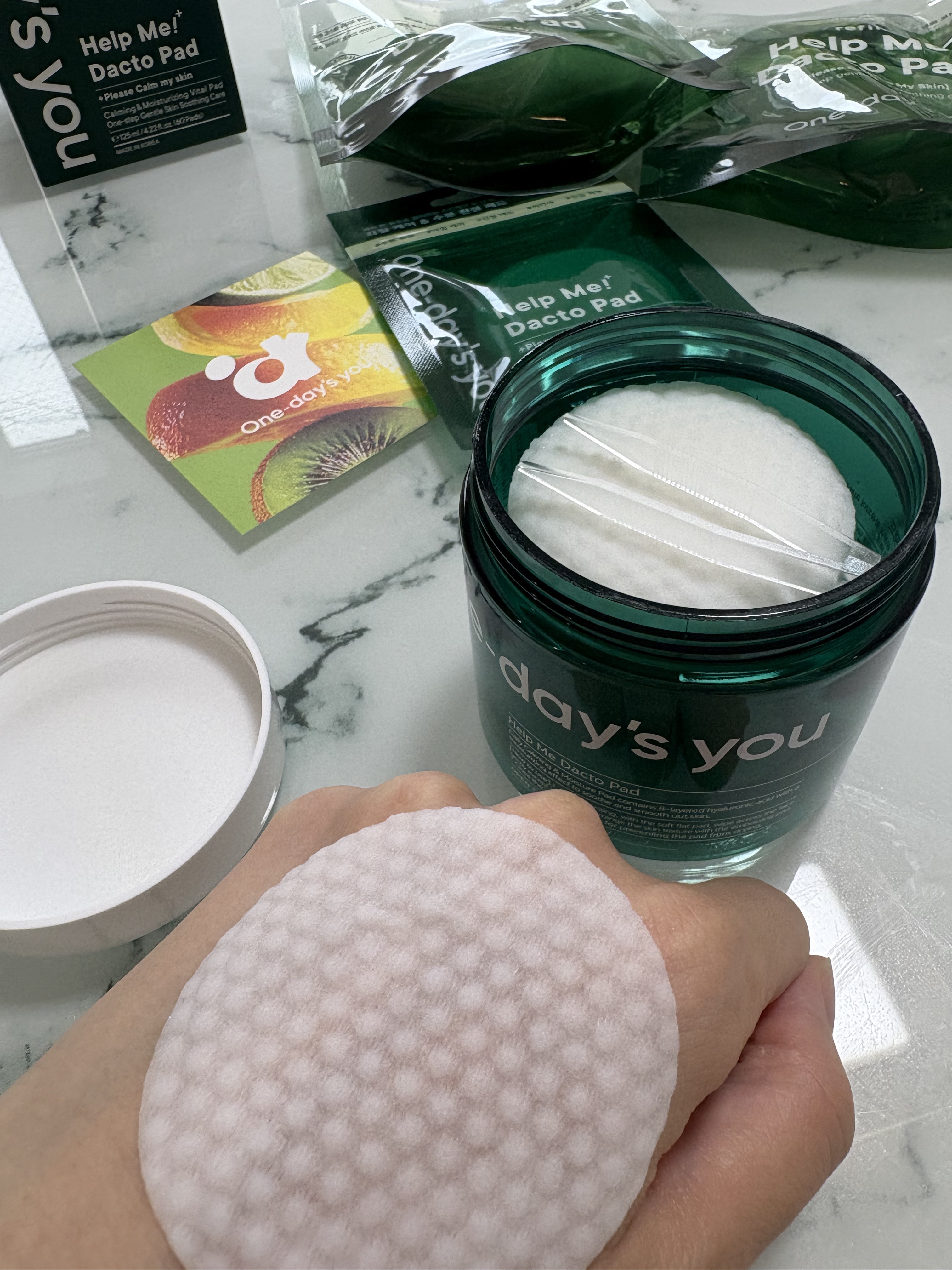 ヘルプミー! ダクトパッド/One-day's you/トナーパッドを使ったクチコミ（2枚目）