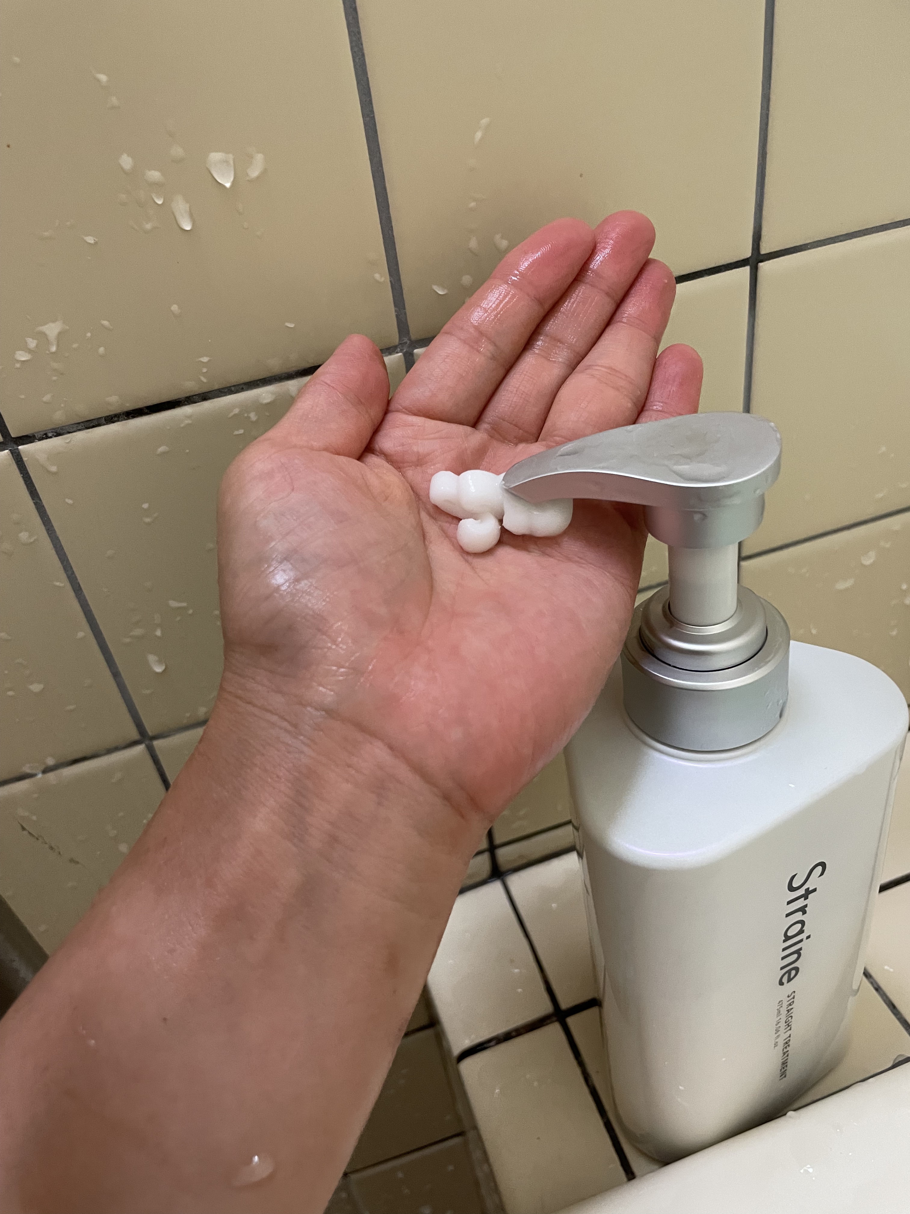 ストレートシャンプー/ストレートトリートメント ホワイトブロッサムの香り トリートメント/Straine/市販シャンプーを使ったクチコミ（2枚目）