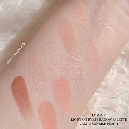 ライトオンアイズシャドウパレット/ルミル/アイシャドウパレットを使ったクチコミ(5枚目)