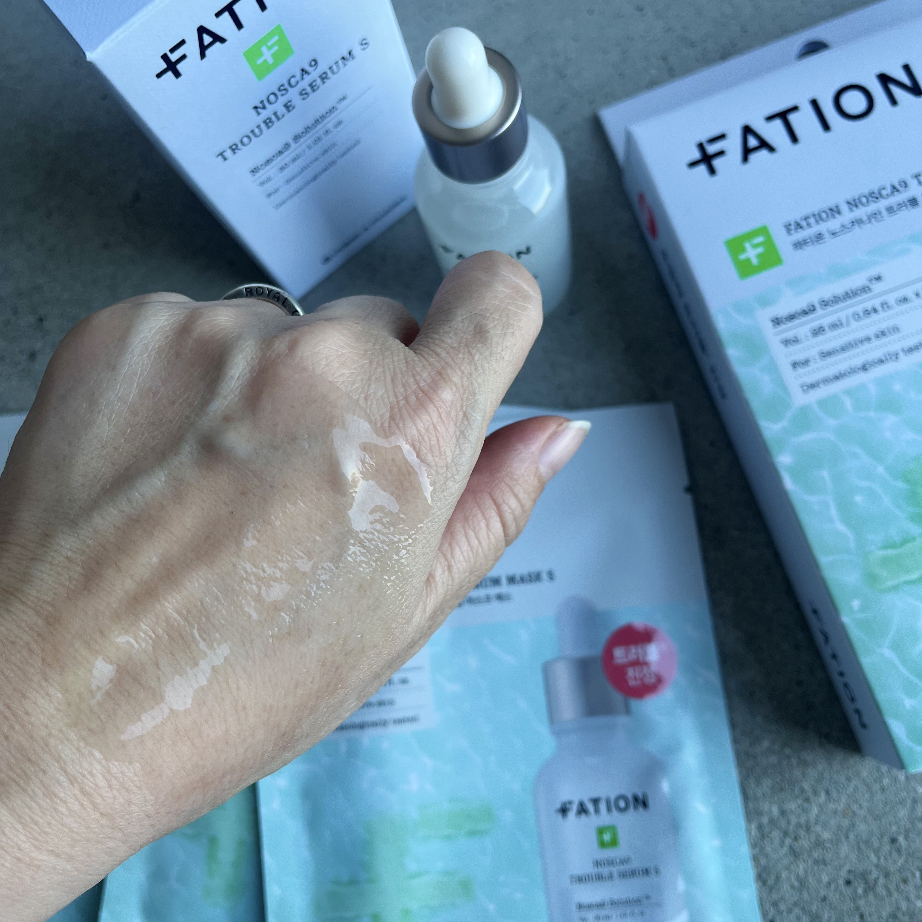 ノスカナイン T セラムマスク S/FATION/シートマスク・パックを使ったクチコミ（3枚目）