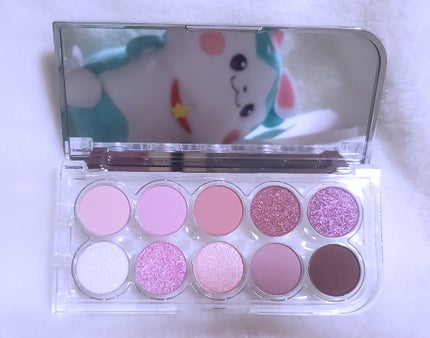 ルミル ライトオンアイズシャドウパレットのクチコミ「韓国のトップアイドルをメイクされているアーティストの方が作ったブランドの主力コスメ
…って聞い.....」(1枚目)