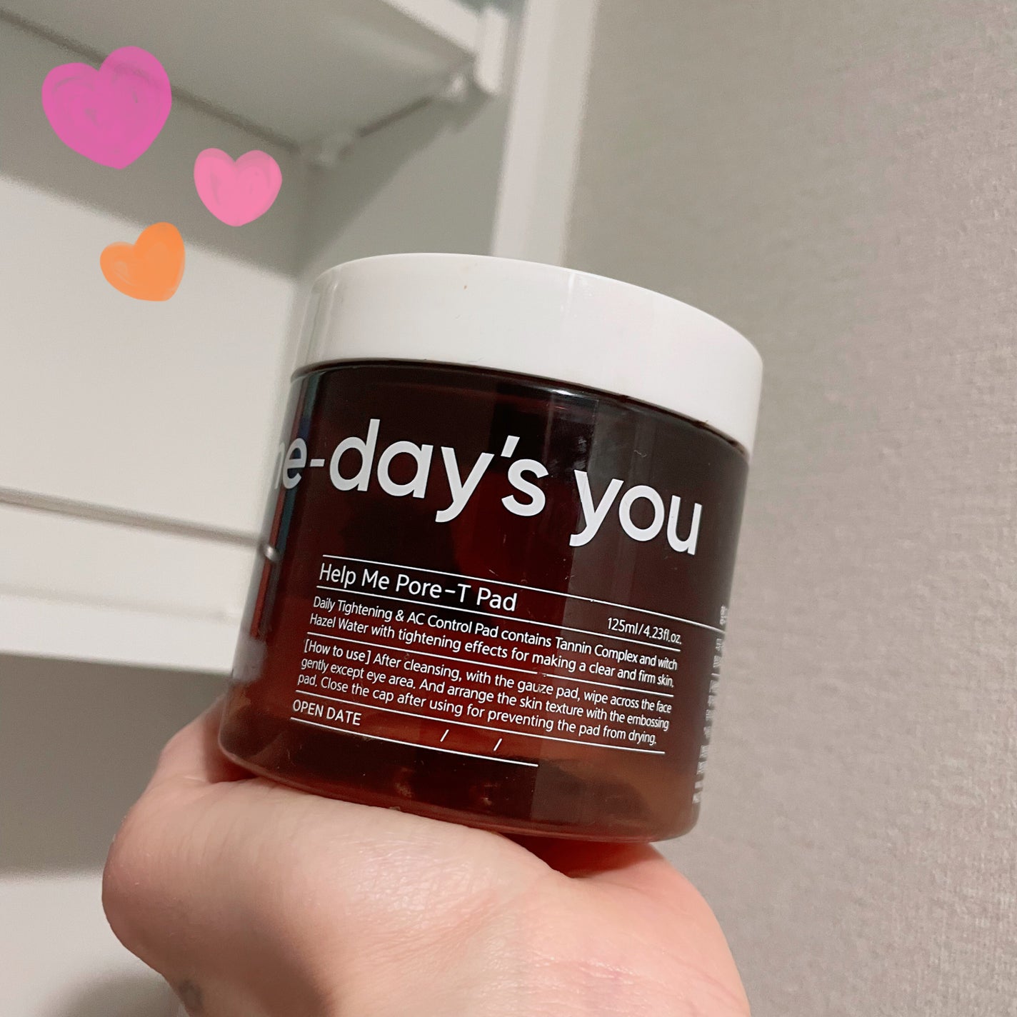 ヘルプミー! ポア-Tパッド/One-day's you/トナーパッドを使ったクチコミ(1枚目)