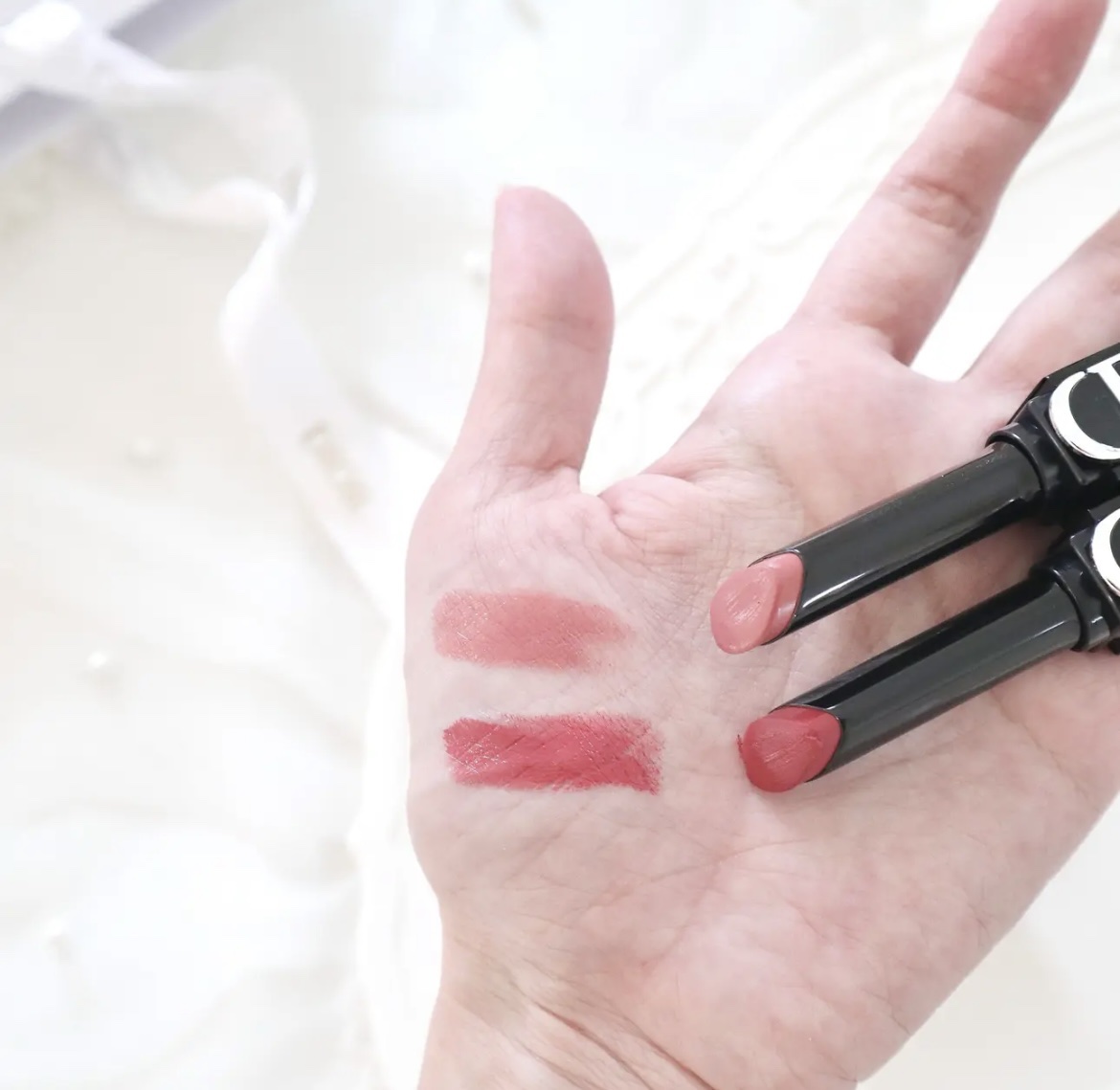 ルージュ ディオール オン ステージ/Dior/口紅・グロス・リップライナー・リップケアを使ったクチコミ（2枚目）