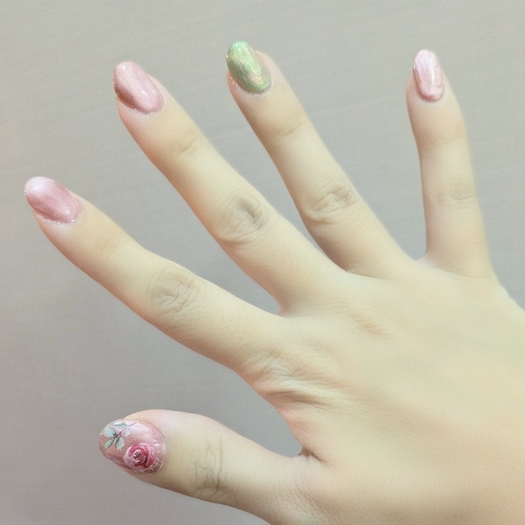 5ミクロンマグネット/ネイル工房/ジェルネイルを使ったクチコミ(3枚目)