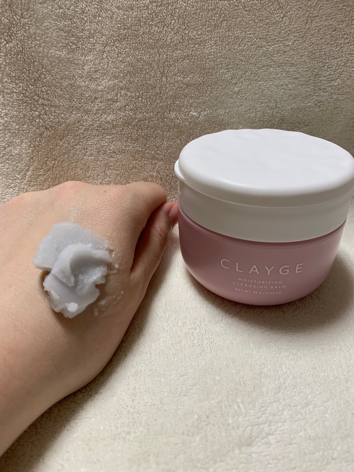モイスチャライジング クレンジングバーム/CLAYGE/クレンジングバームを使ったクチコミ(3枚目)