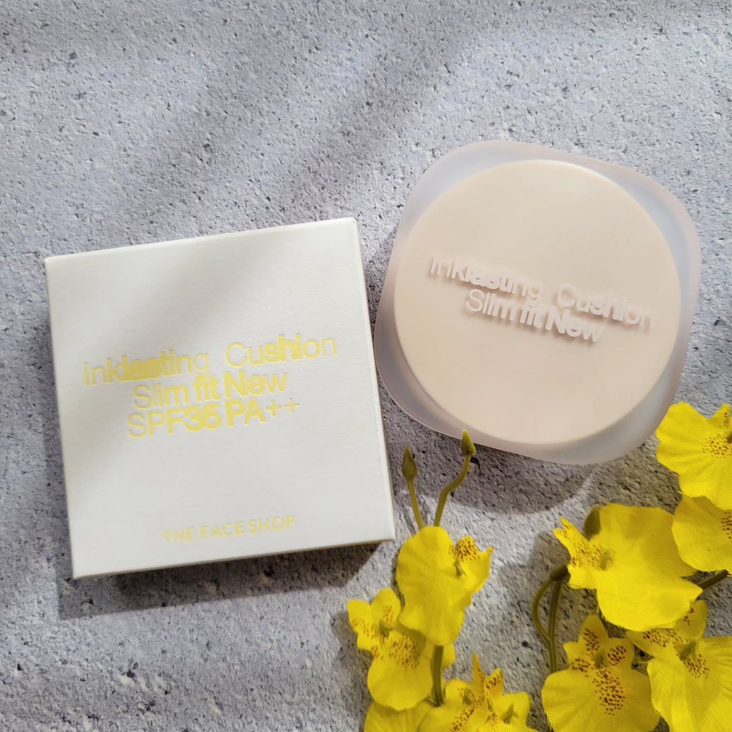 インクラスティングクッションファンデーション/THE FACE SHOP/クッションファンデーションを使ったクチコミ(1枚目)