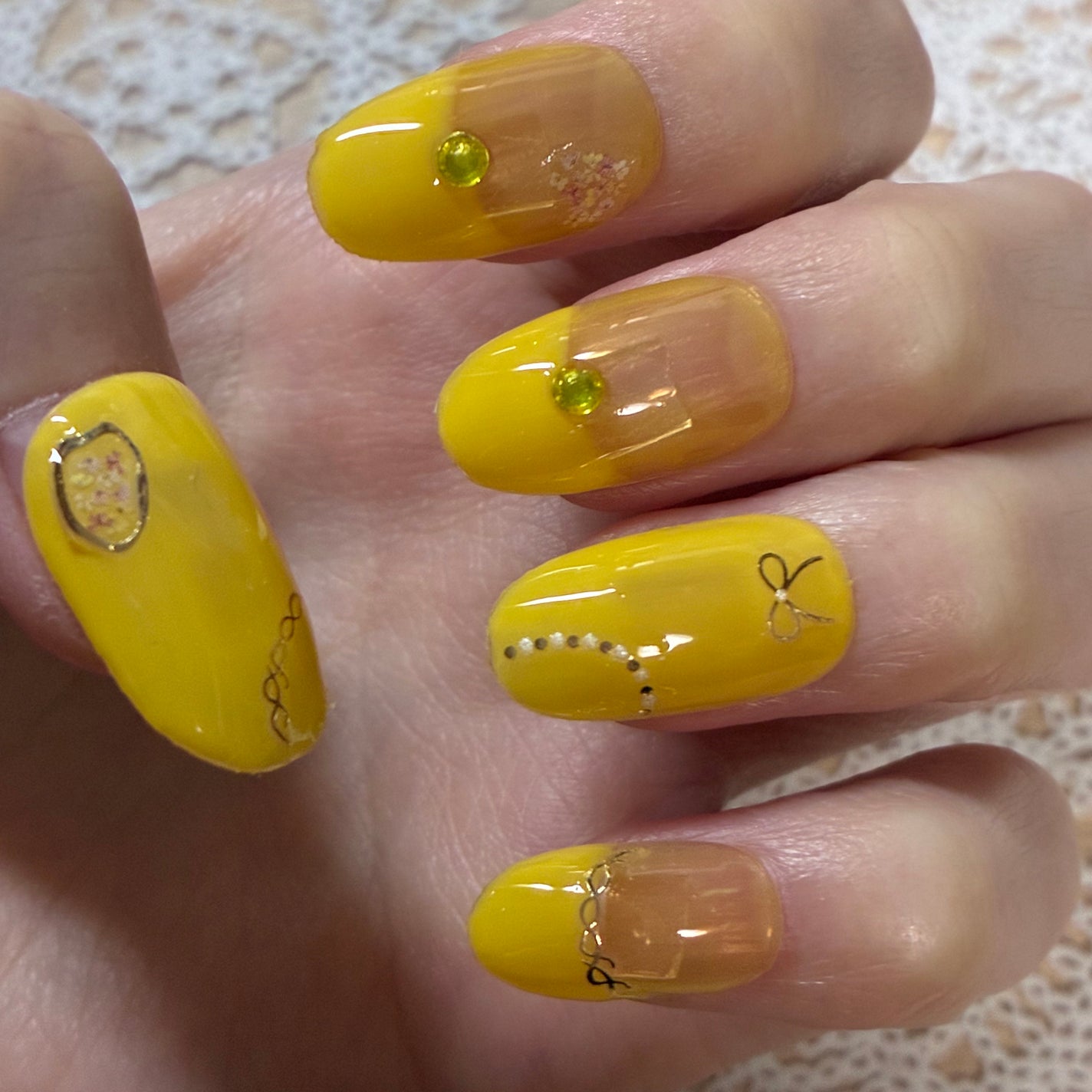 ジェルネイル(ライト対応)/セリア/ジェルネイルを使ったクチコミ(2枚目)