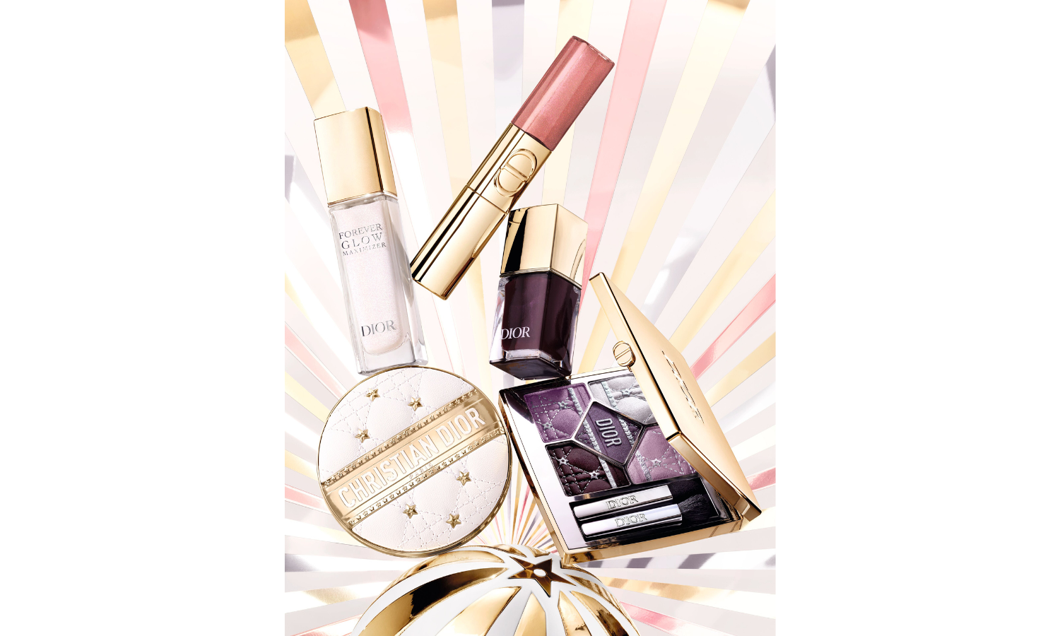 ディオールからサーカスのように華やかに煌めくホリデー限定アイシャドウが登場！の画像