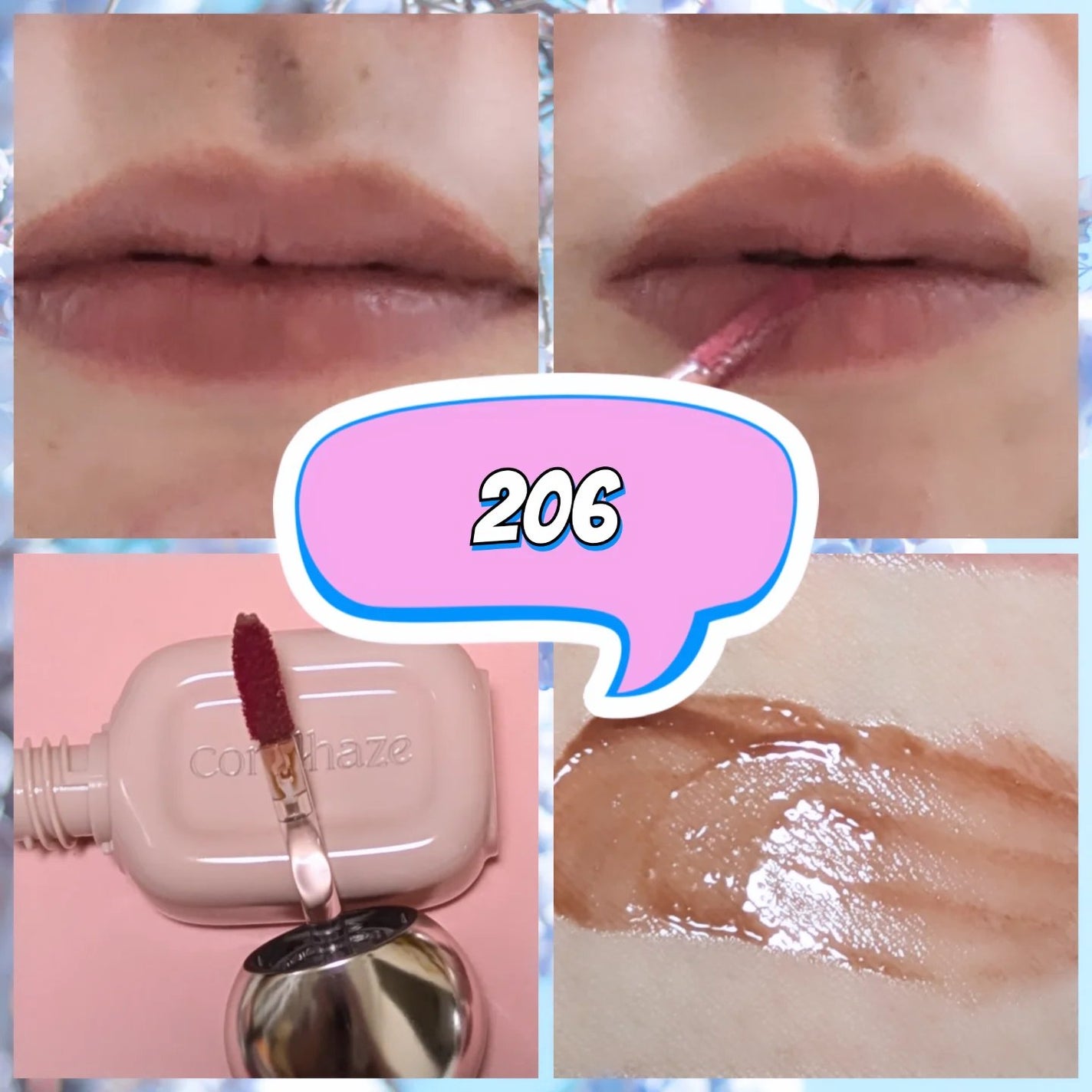 ベア ベルベット ティント/Coralhaze/リップティントを使ったクチコミ(4枚目)