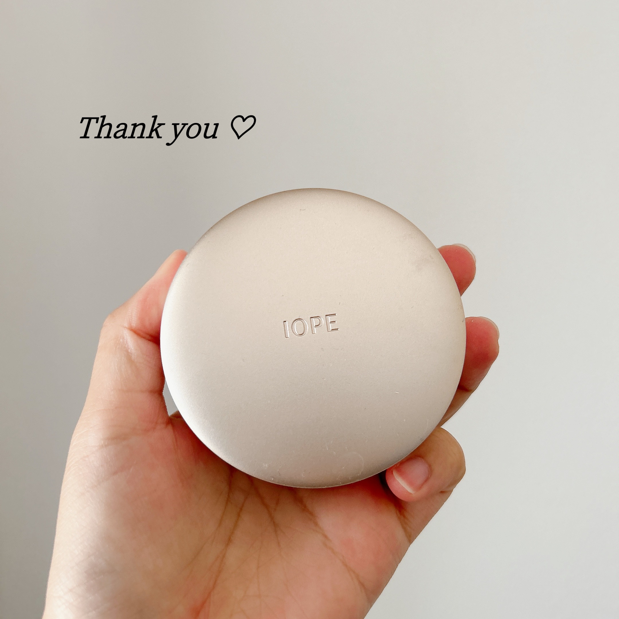 エアクッション カバー/IOPE/クッションファンデーションを使ったクチコミ（1枚目）