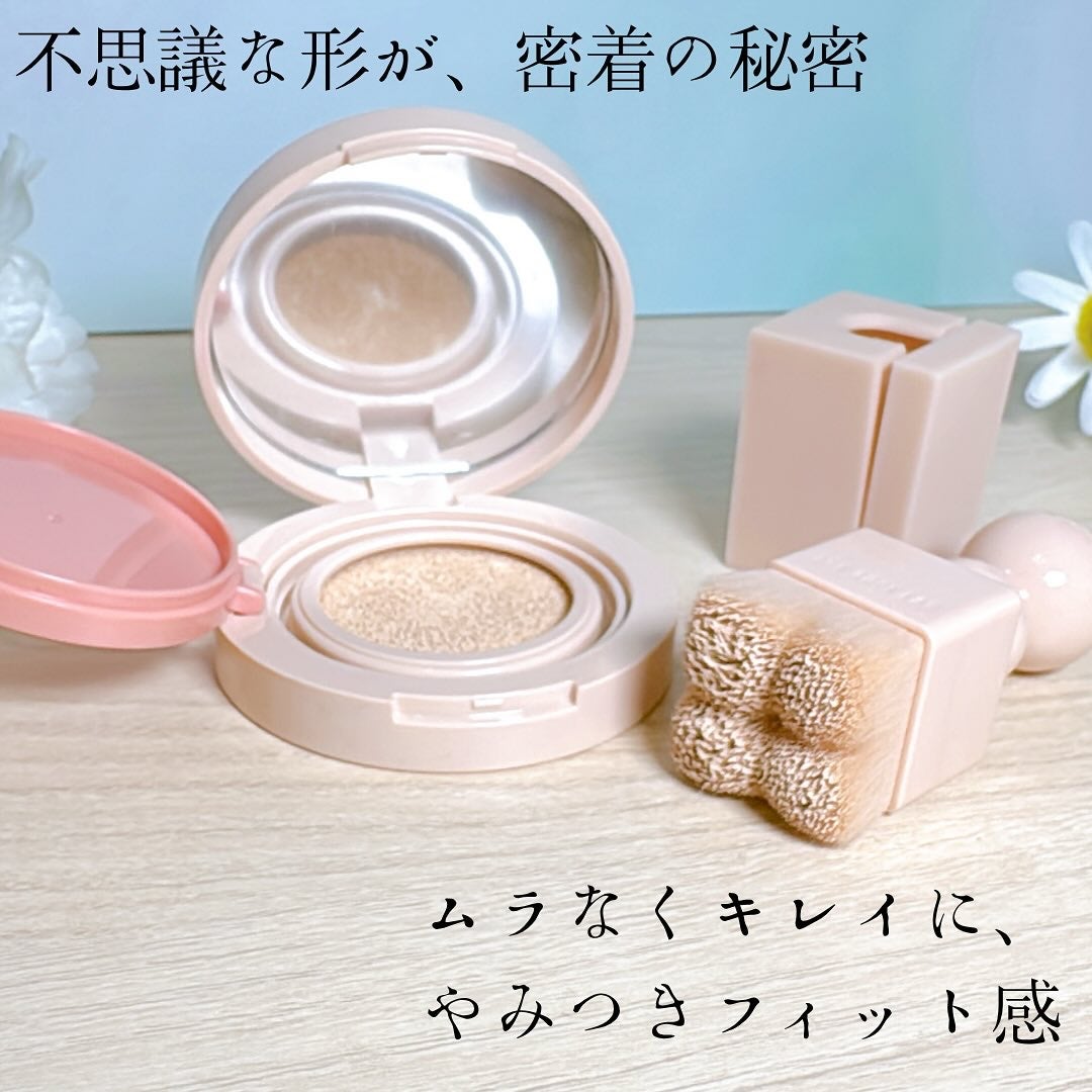 スタンプスキンフィットクッショングロウ/THE TOOL LAB/クッションファンデーションを使ったクチコミ(2枚目)