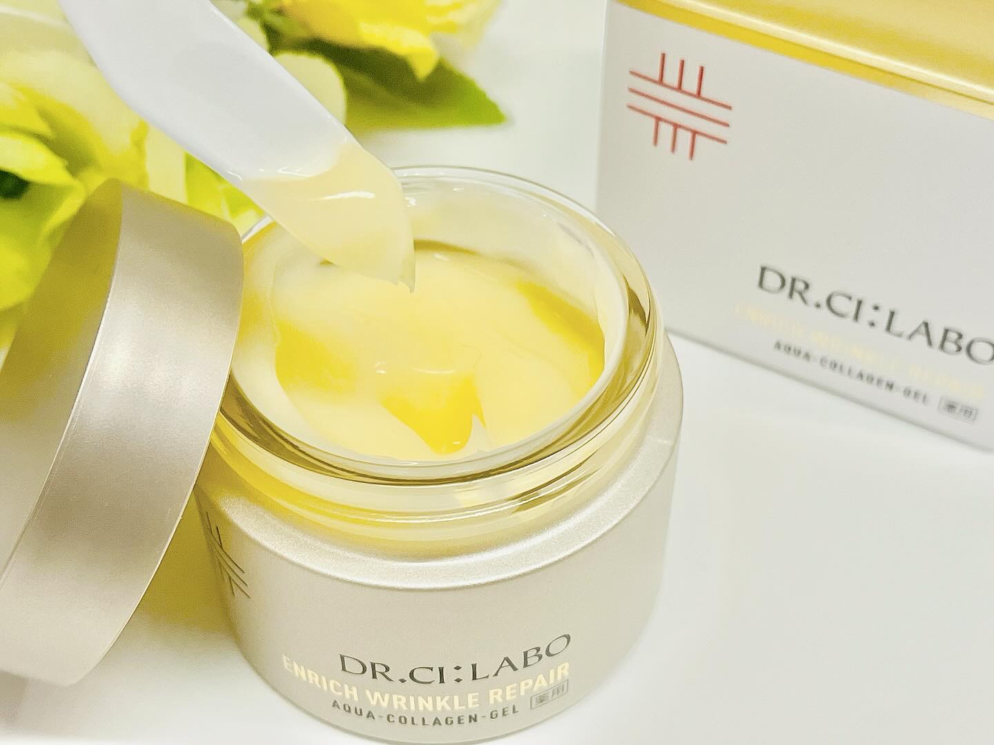 薬用アクアコラーゲンゲル エンリッチリンクルリペア/ドクターシーラボⓇ/フェイスクリームを使ったクチコミ（3枚目）