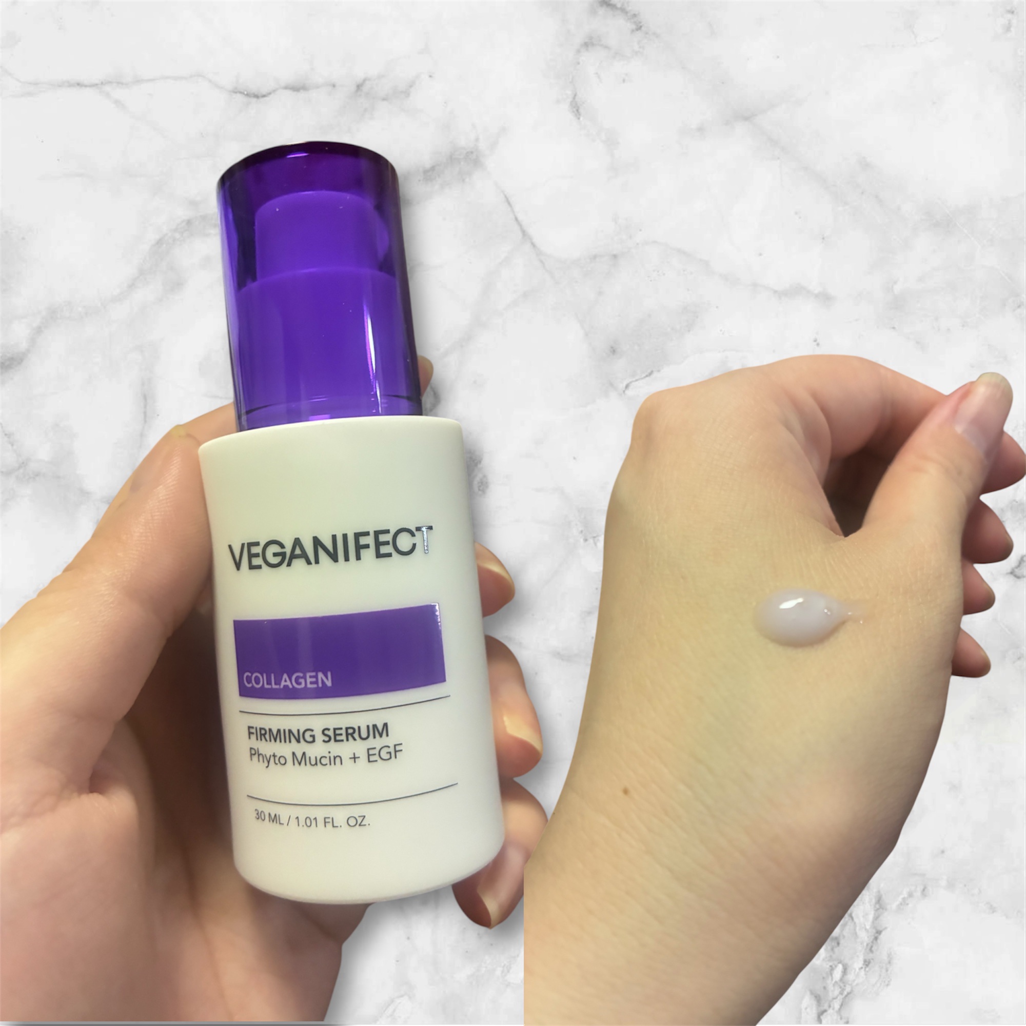 コラーゲンNMNセラム/Veganifect/美容液を使ったクチコミ（2枚目）