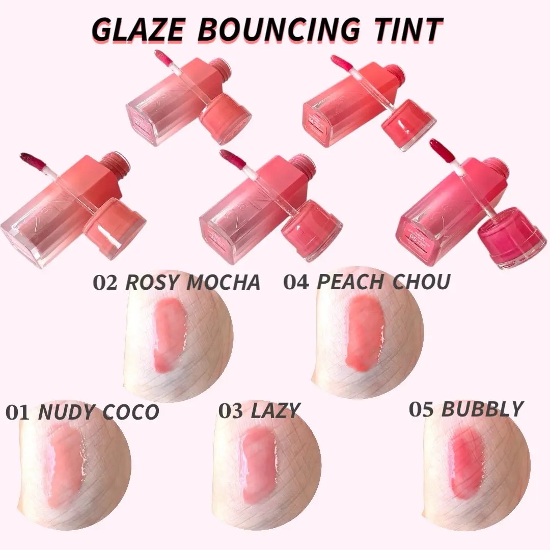 グレイズバウンシングティント/2aN/リップティントを使ったクチコミ（2枚目）