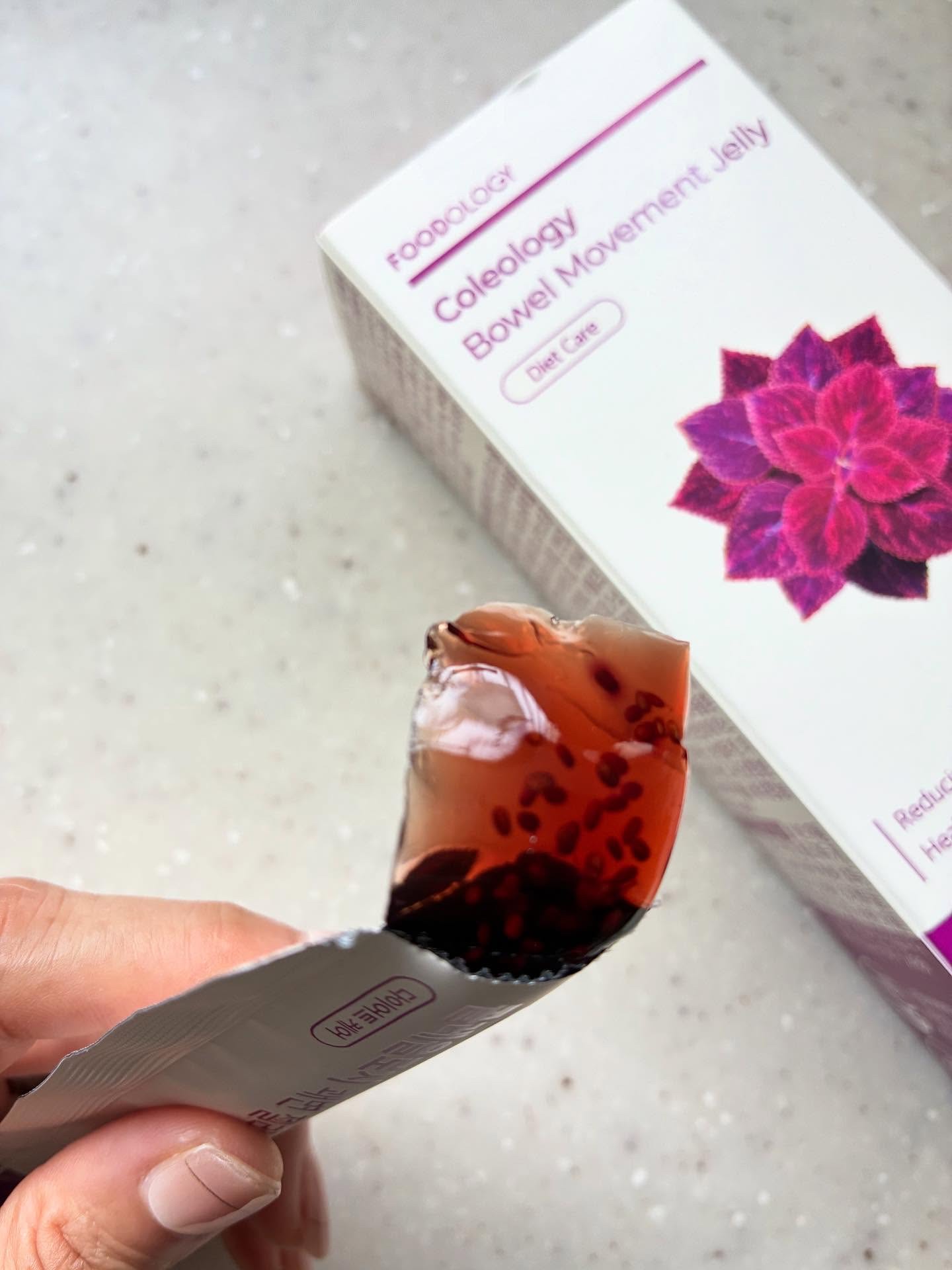 コレオロジー快調ゼリー/FOODOLOGY/健康サプリメントを使ったクチコミ（2枚目）