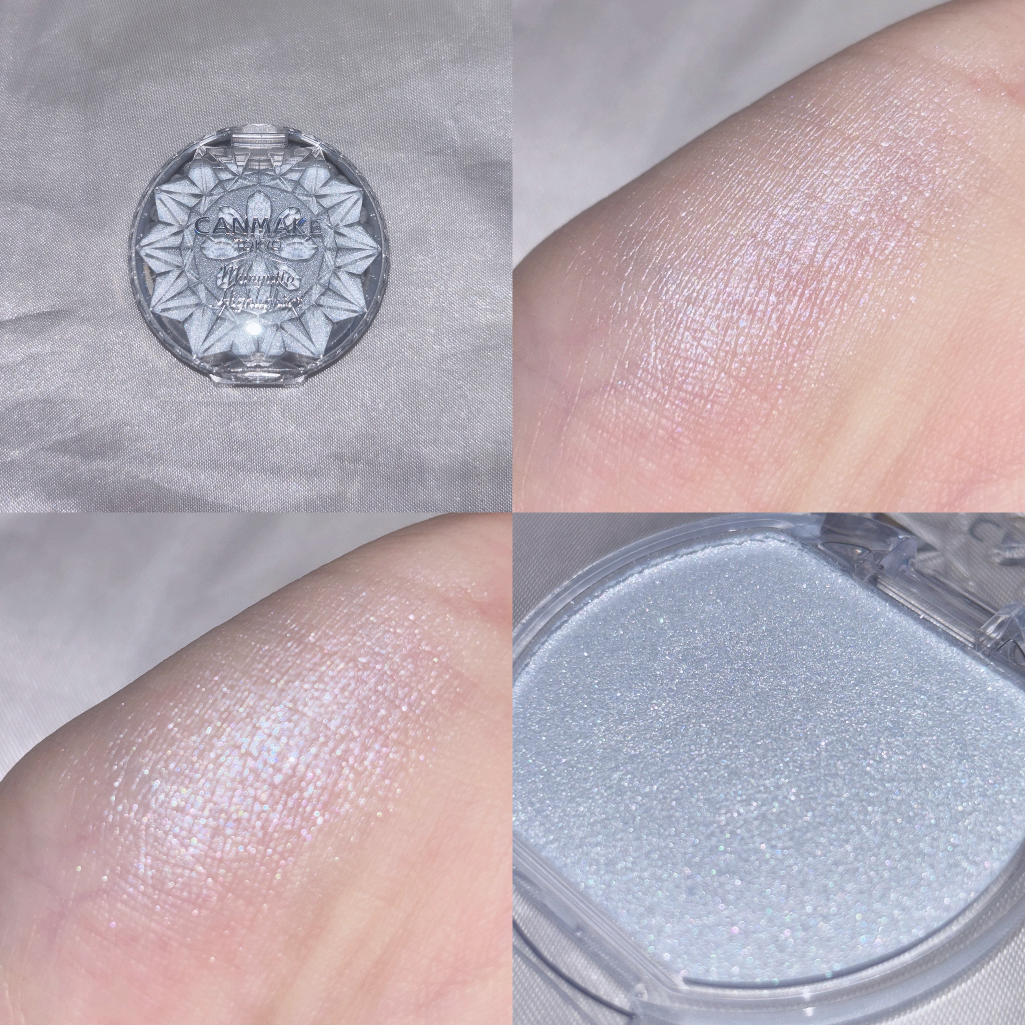 マイフェイブ　ピースアイフローズン 53 FROSTY（フロスティ）/HOLIKA HOLIKA/単色アイシャドウを使ったクチコミ（3枚目）