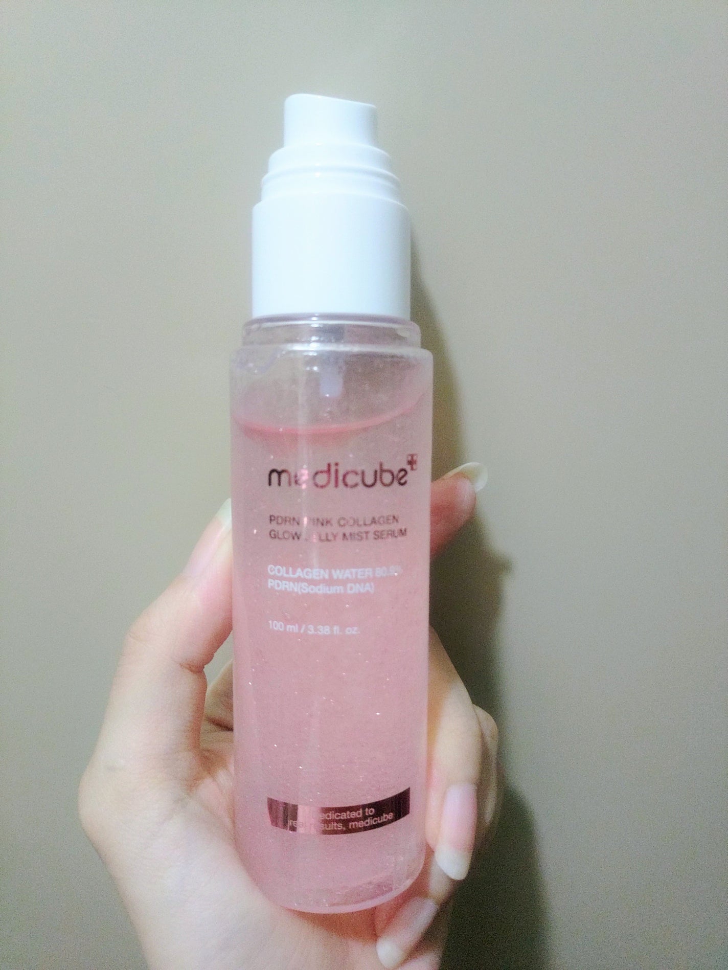 PDRNピンクゼリーセラムミスト/MEDICUBE/美容液を使ったクチコミ(1枚目)