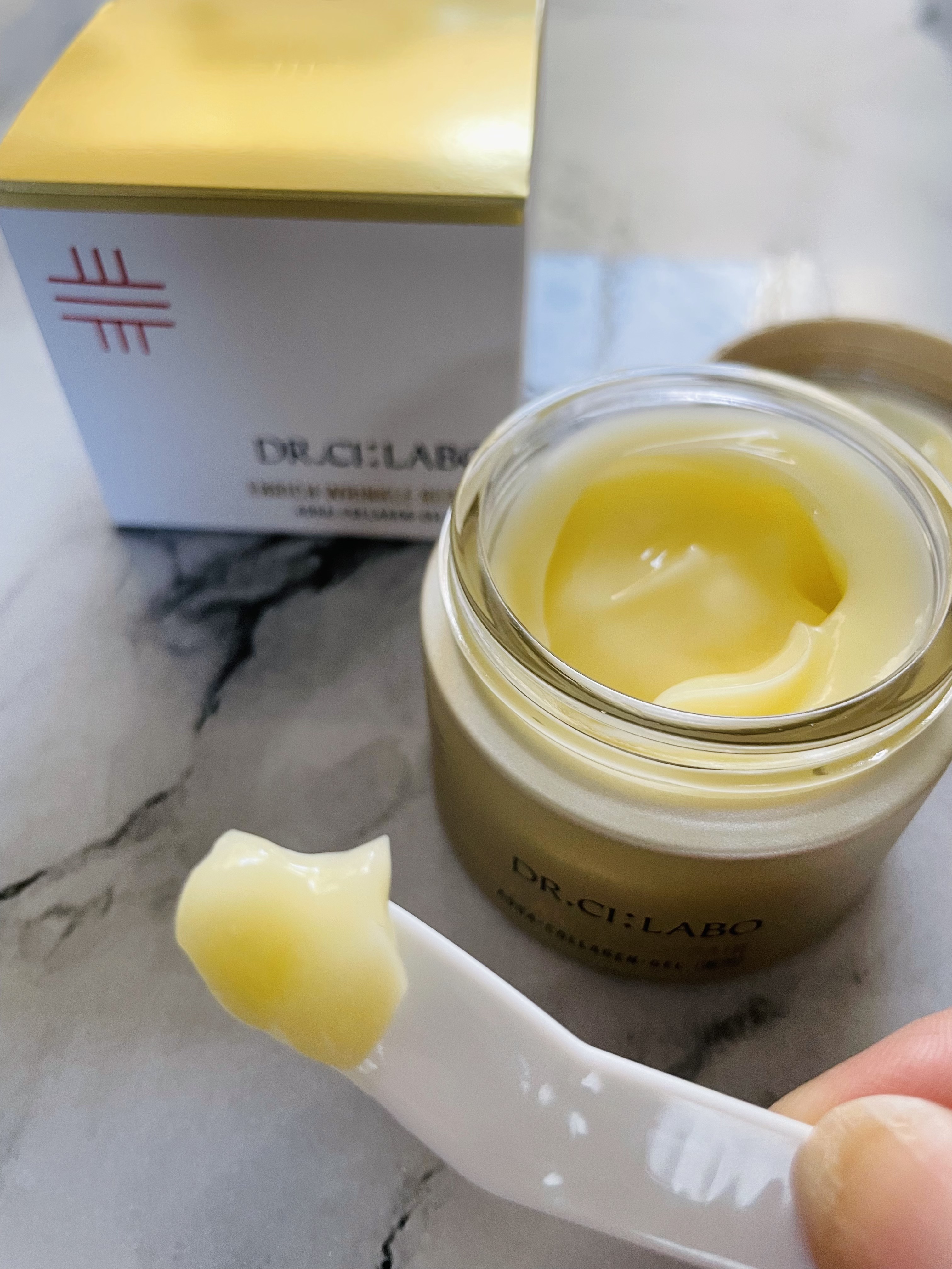 薬用アクアコラーゲンゲル エンリッチリンクルリペア/ドクターシーラボⓇ/フェイスクリームを使ったクチコミ（3枚目）