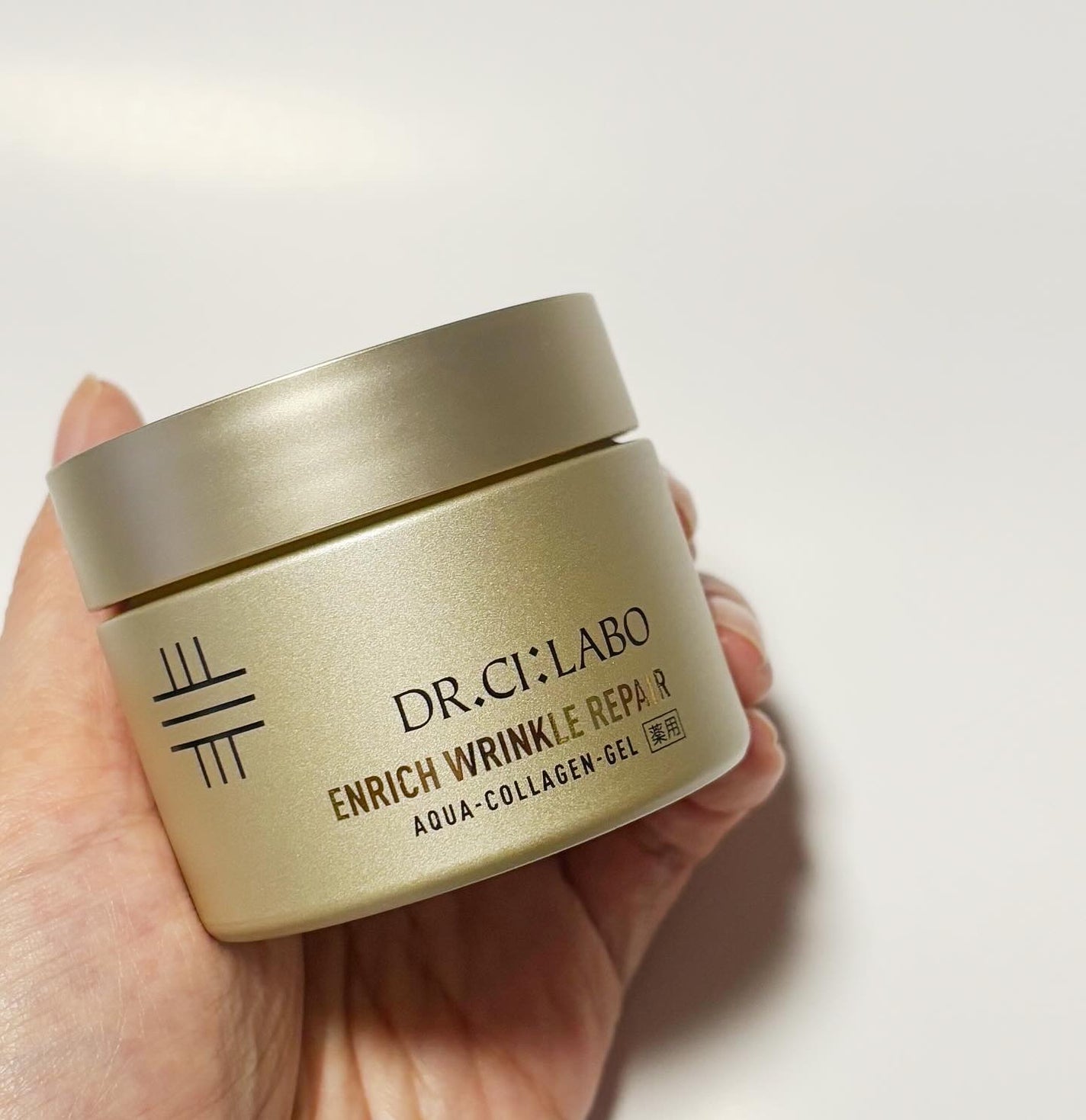 薬用アクアコラーゲンゲル エンリッチリンクルリペア/ドクターシーラボⓇ/フェイスクリームを使ったクチコミ(3枚目)