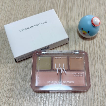 コンシールブレンダーパレット/LUNA/パレットコンシーラーを使ったクチコミ(1枚目)