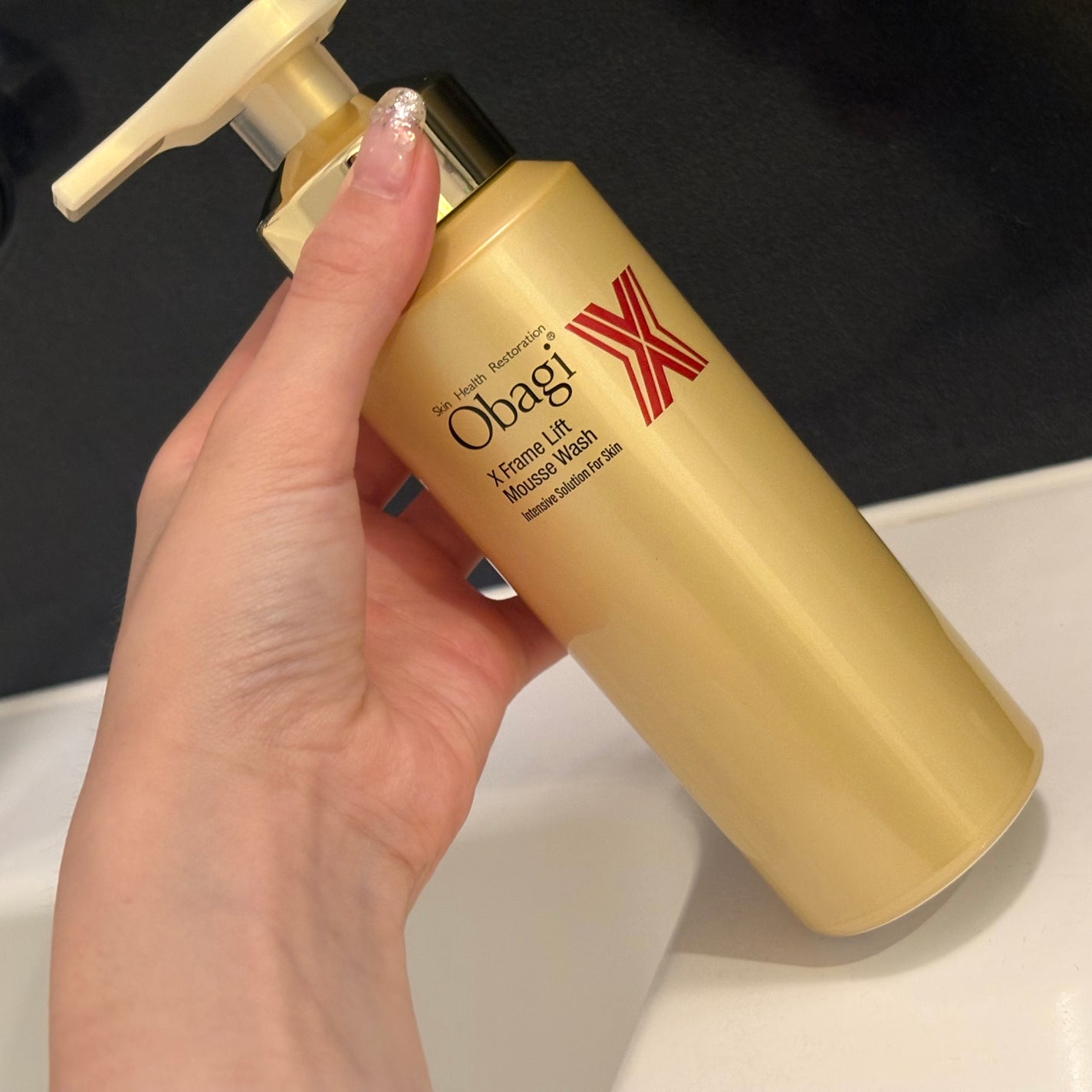 オバジX フレームリフトムースウォッシュ/オバジ/泡洗顔を使ったクチコミ(1枚目)