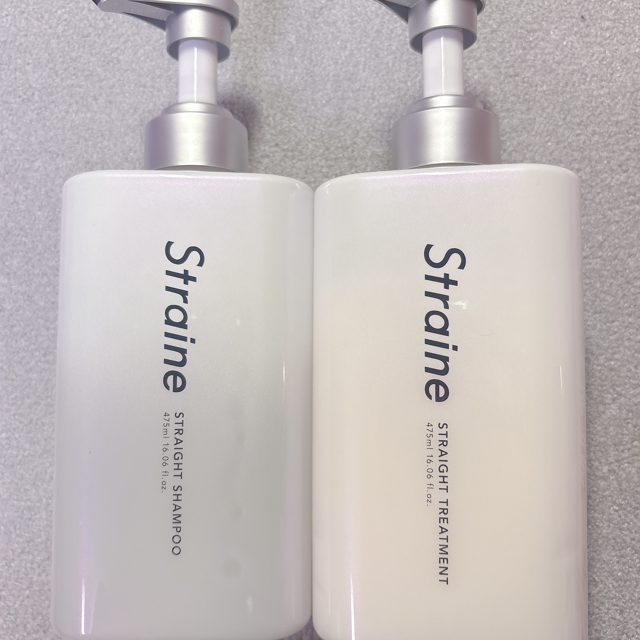 ストレートシャンプー/ストレートトリートメント ホワイトブロッサムの香り/Straine/市販シャンプーを使ったクチコミ（1枚目）