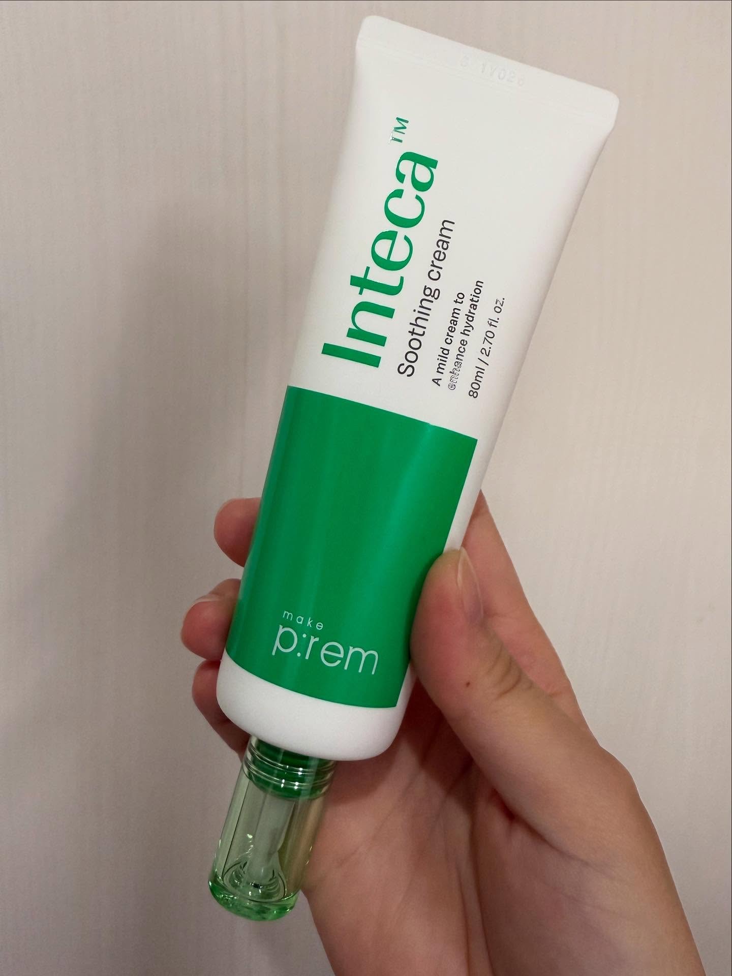 インテカ スージングクリーム/make prem/フェイスクリームを使ったクチコミ（1枚目）