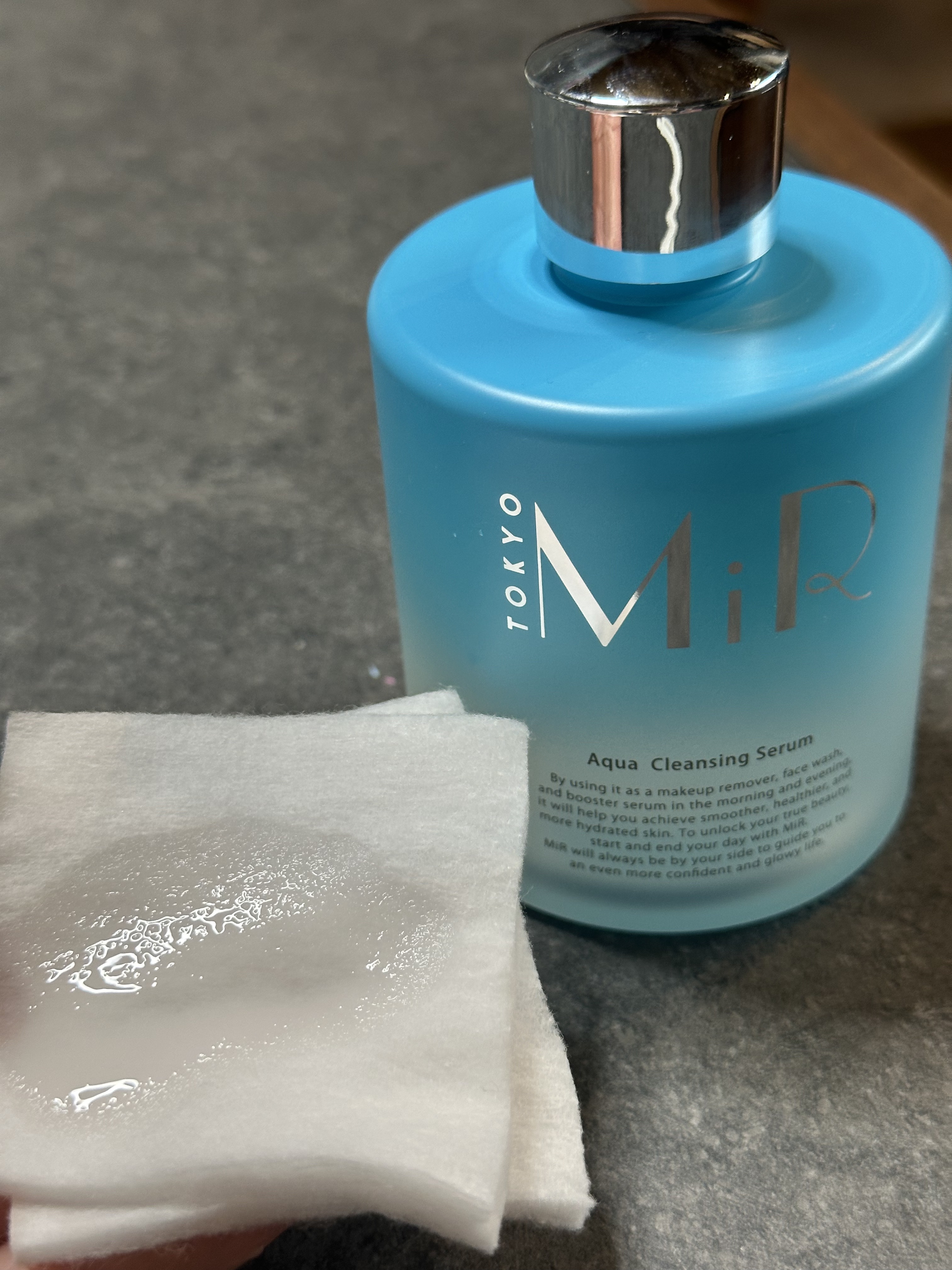 MiR アクアクレンジングセラム/MiR/クレンジングウォーターを使ったクチコミ（2枚目）