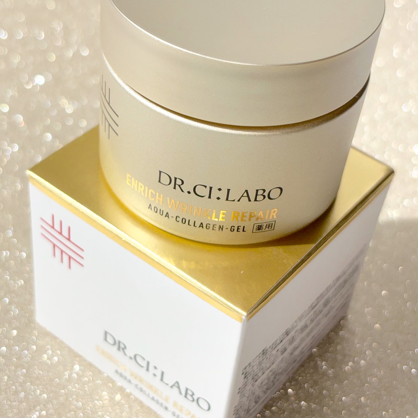 薬用アクアコラーゲンゲル エンリッチリンクルリペア/ドクターシーラボⓇ/フェイスクリームを使ったクチコミ（1枚目）