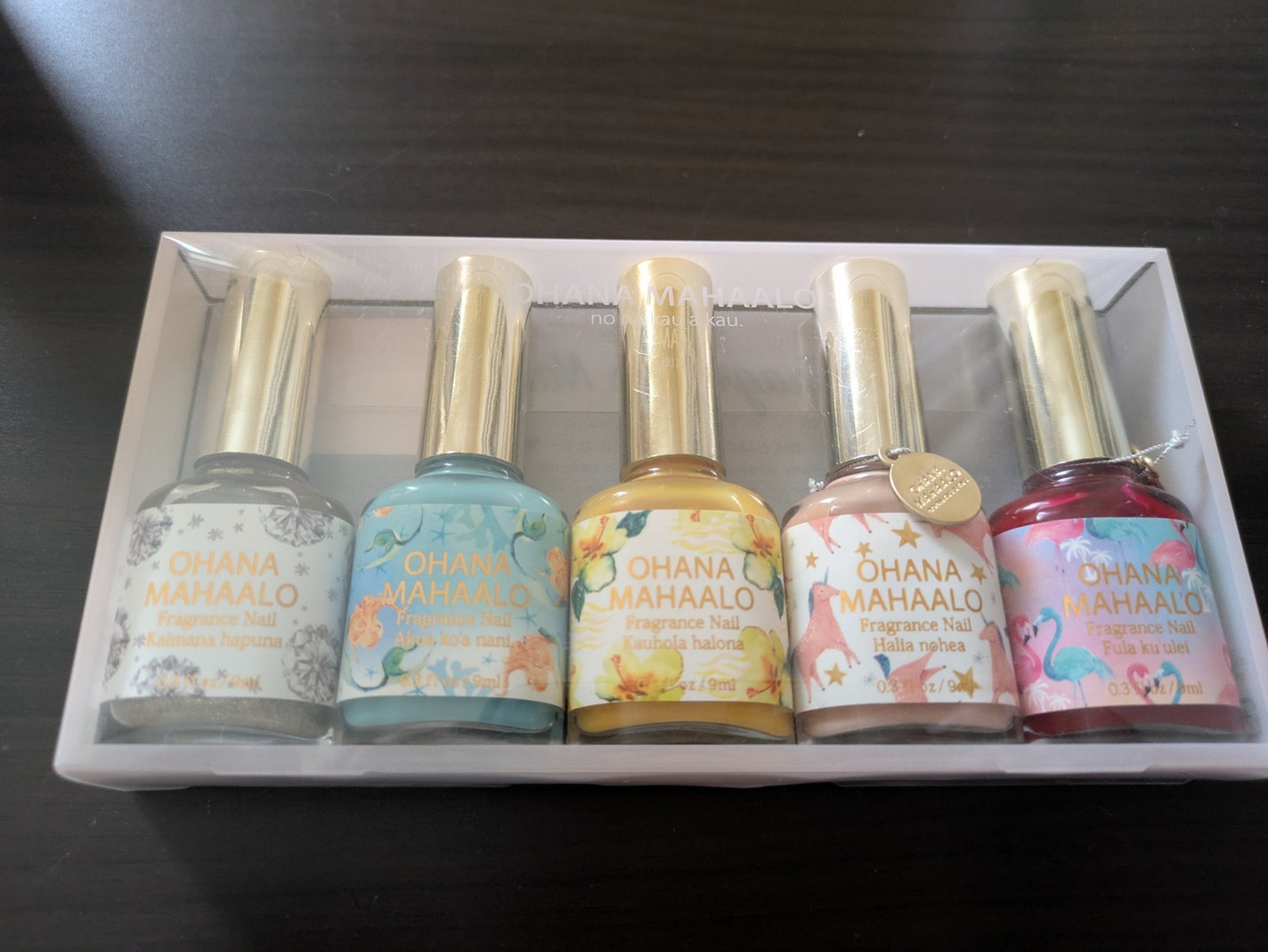 オハナ・マハロ フレグランスネイル 全8色/OHANA MAHAALO/マニキュアを使ったクチコミ(1枚目)