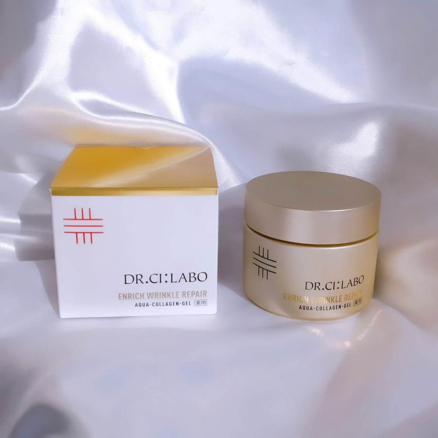 薬用アクアコラーゲンゲル エンリッチリンクルリペア/ドクターシーラボⓇ/フェイスクリームを使ったクチコミ(2枚目)