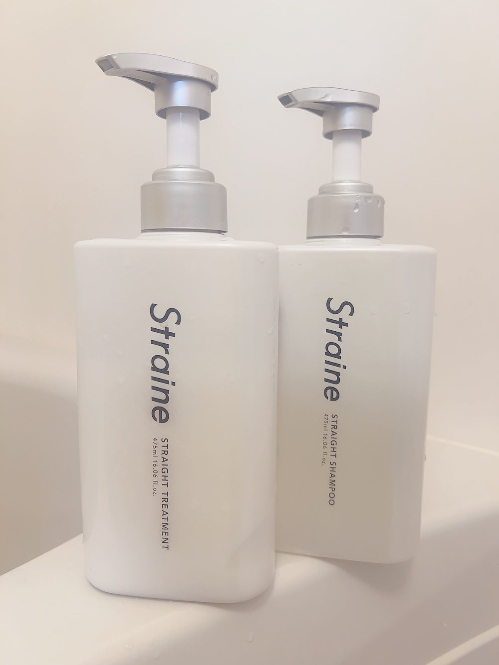 ストレートシャンプー/ストレートトリートメント ホワイトブロッサムの香り/Straine/市販シャンプーを使ったクチコミ(1枚目)