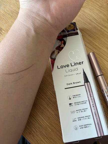 リキッドアイライナーR5/ラブ・ライナー/リキッドアイライナーを使ったクチコミ(2枚目)