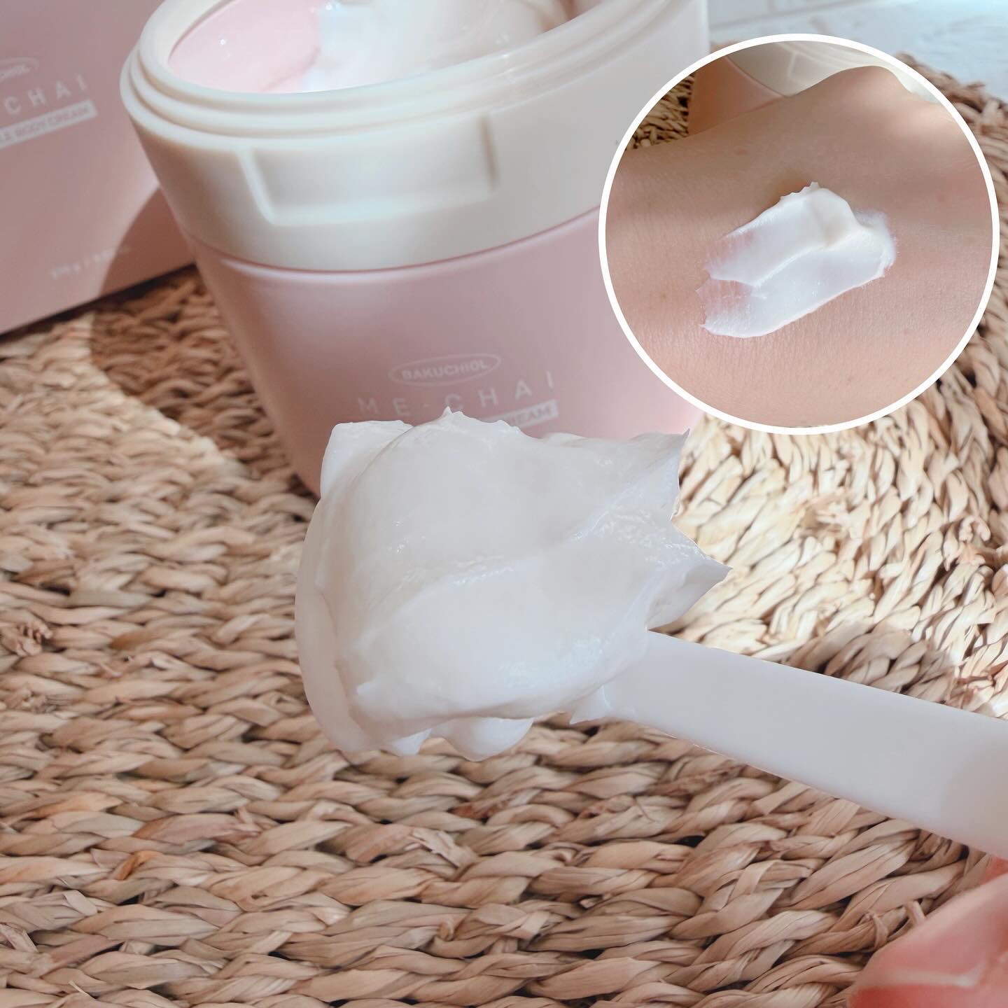 バクチオールスフレボディクリーム/MECHAI/ボディクリームを使ったクチコミ（2枚目）