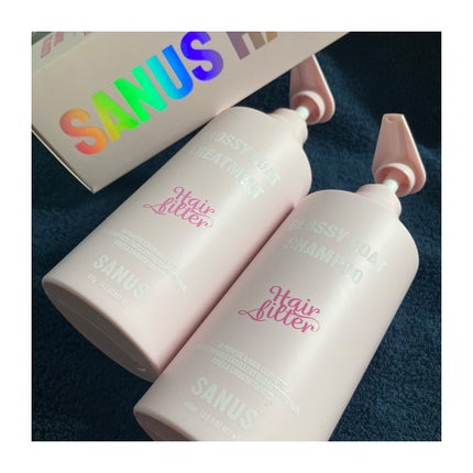 GLOSSY COAT SHAMPOO / TREATMENT/SANUS HAIR FILTER/市販シャンプーを使ったクチコミ(9枚目)