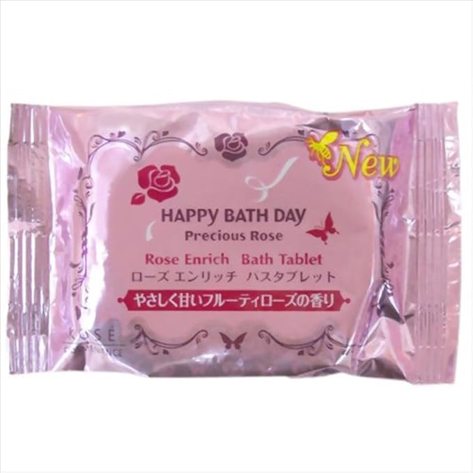 ハッピーバスデイ プレシャスローズ ローズエンリッチバスタブレット